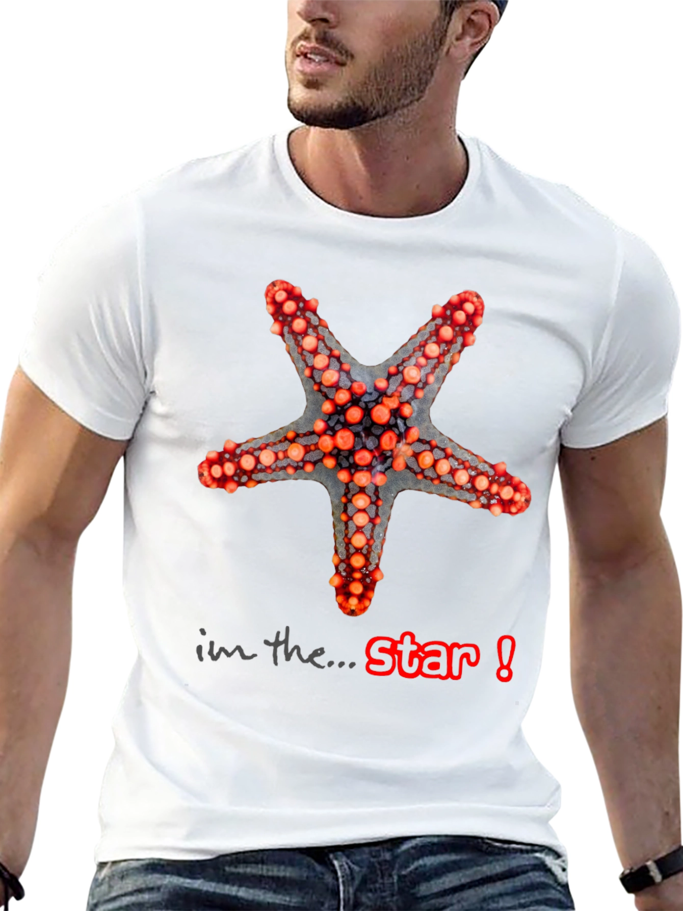 Starfish Graphic T-Shirt - Im the Star!