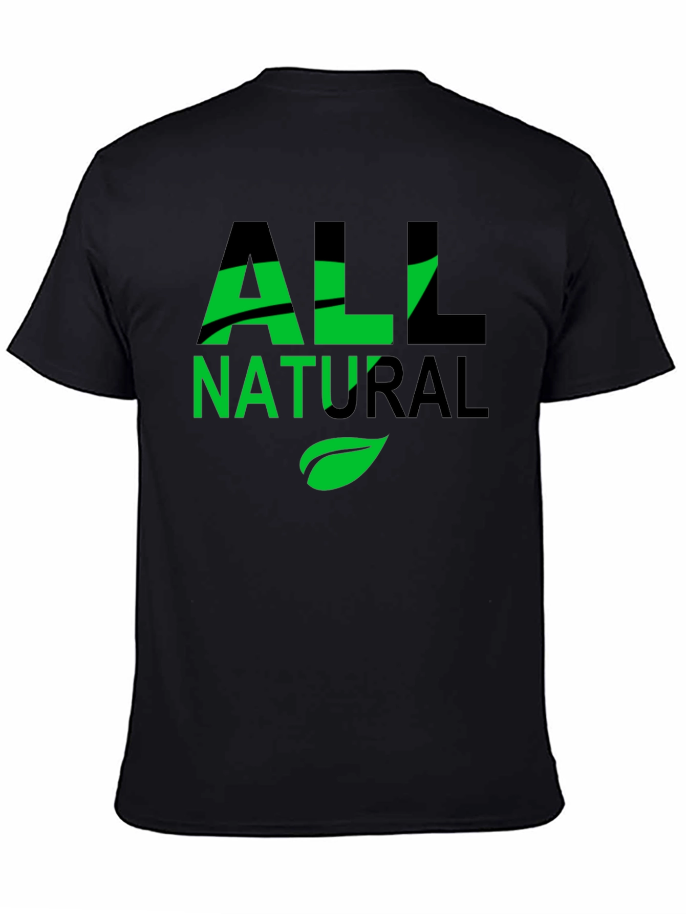 All Natural Black T-Shirt