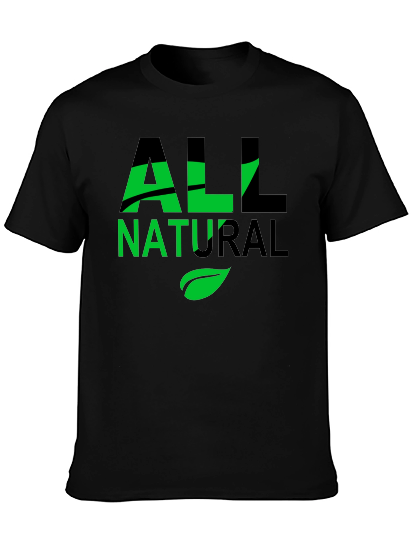 All Natural Black T-Shirt