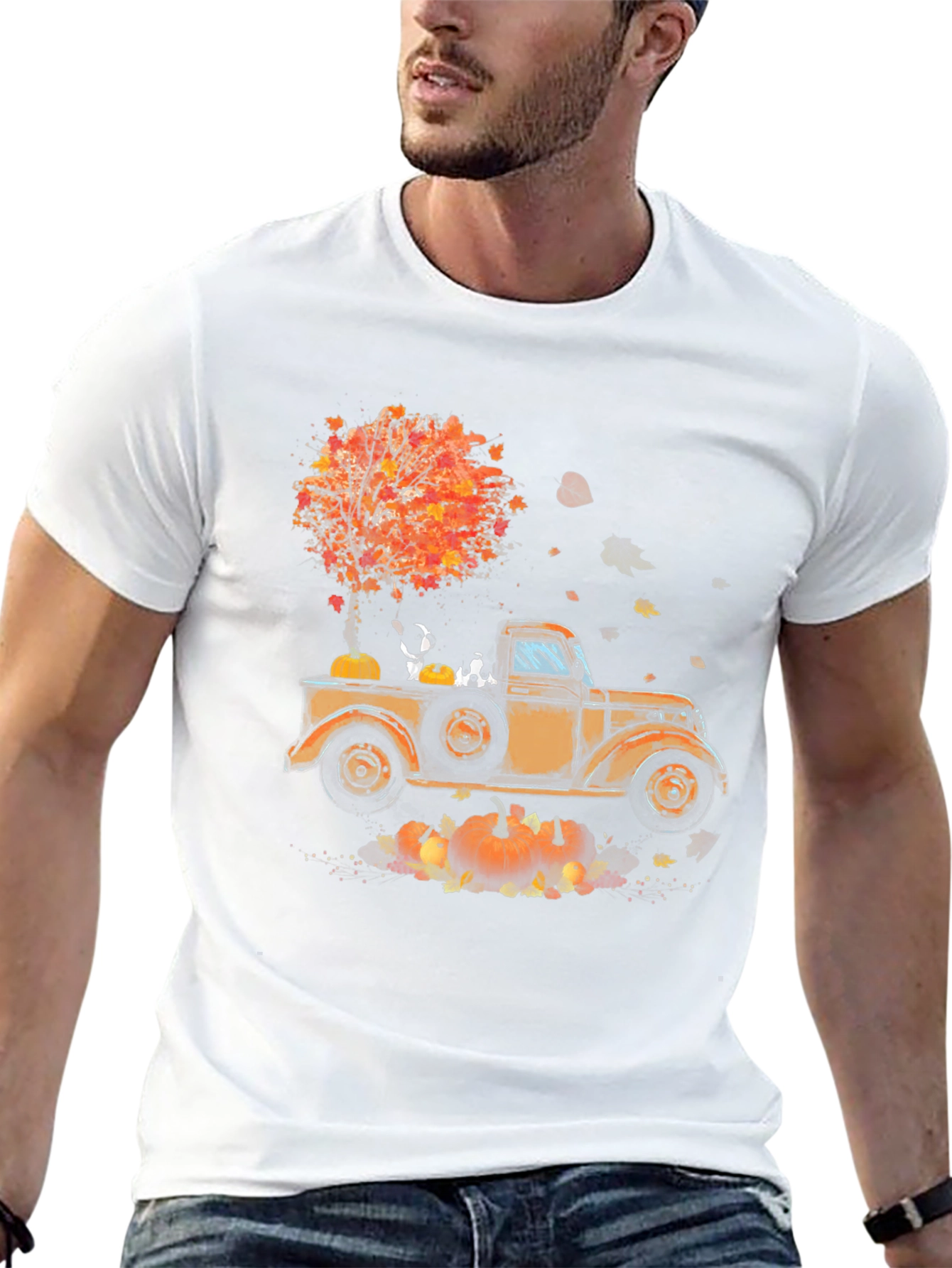 Fall Truck & Pumpkin T-Shirt