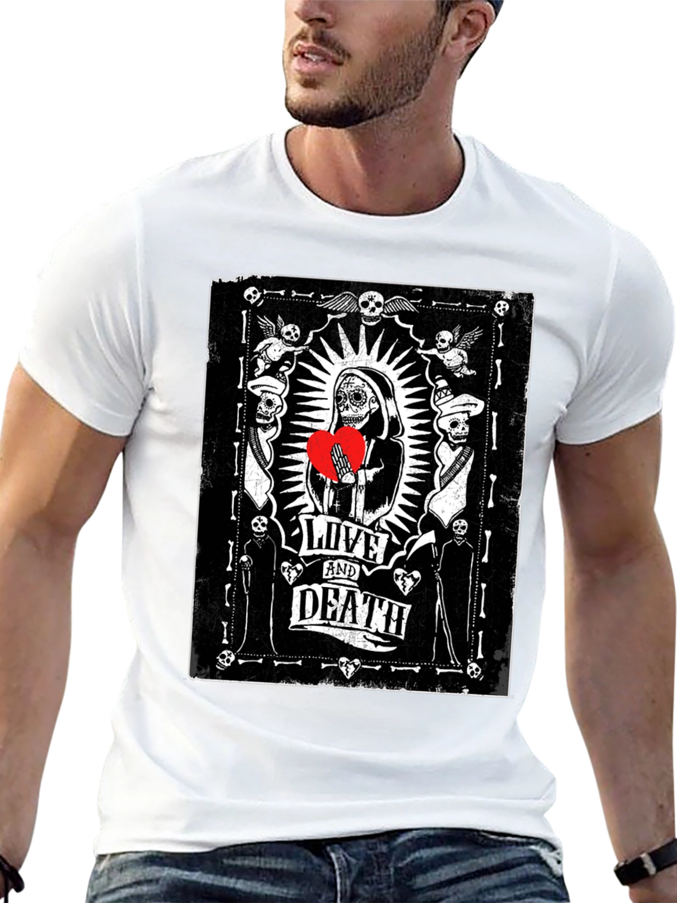 Live and Death Graphic Tee