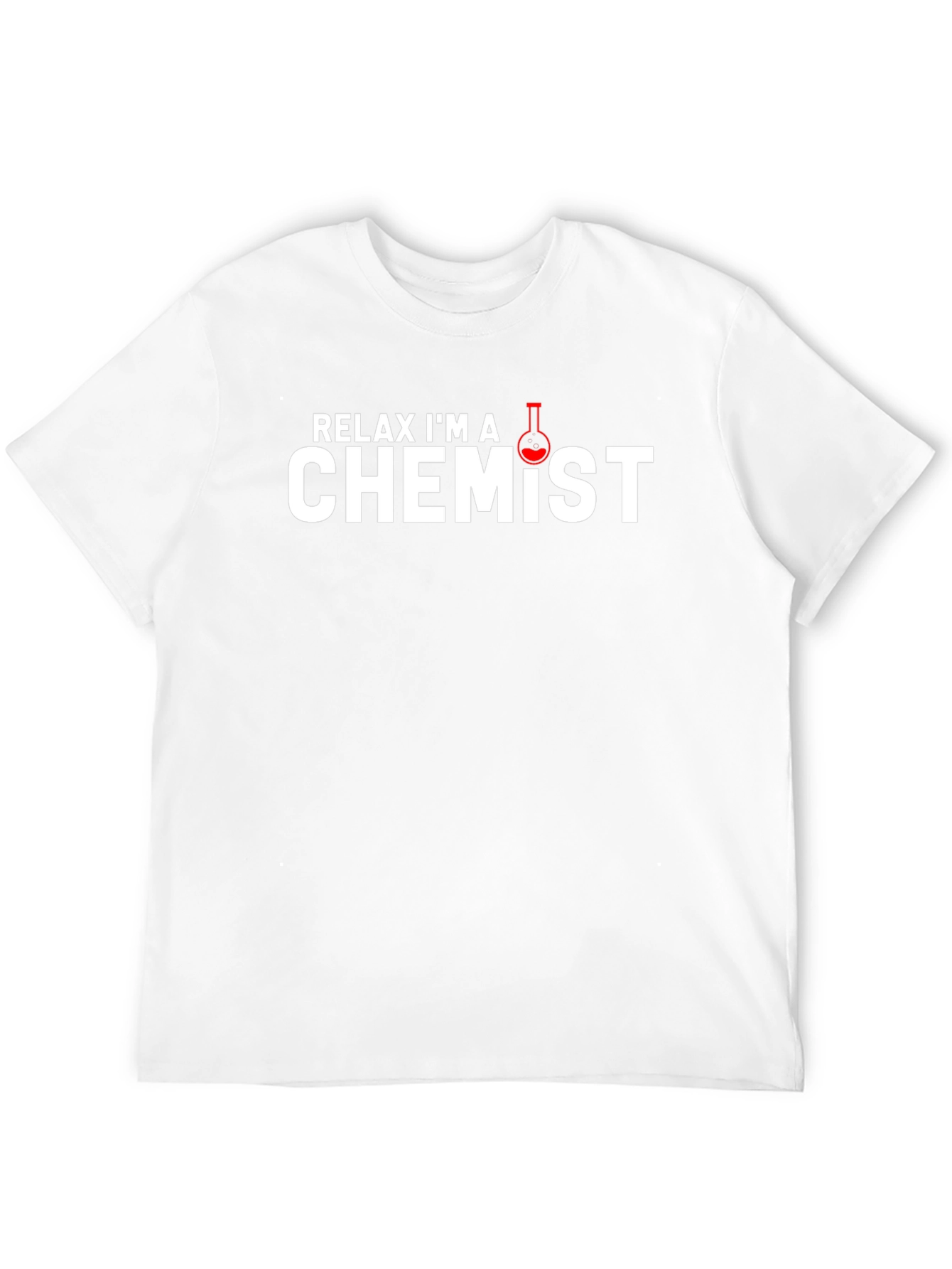 Relax Im A Chemist Black T-Shirt