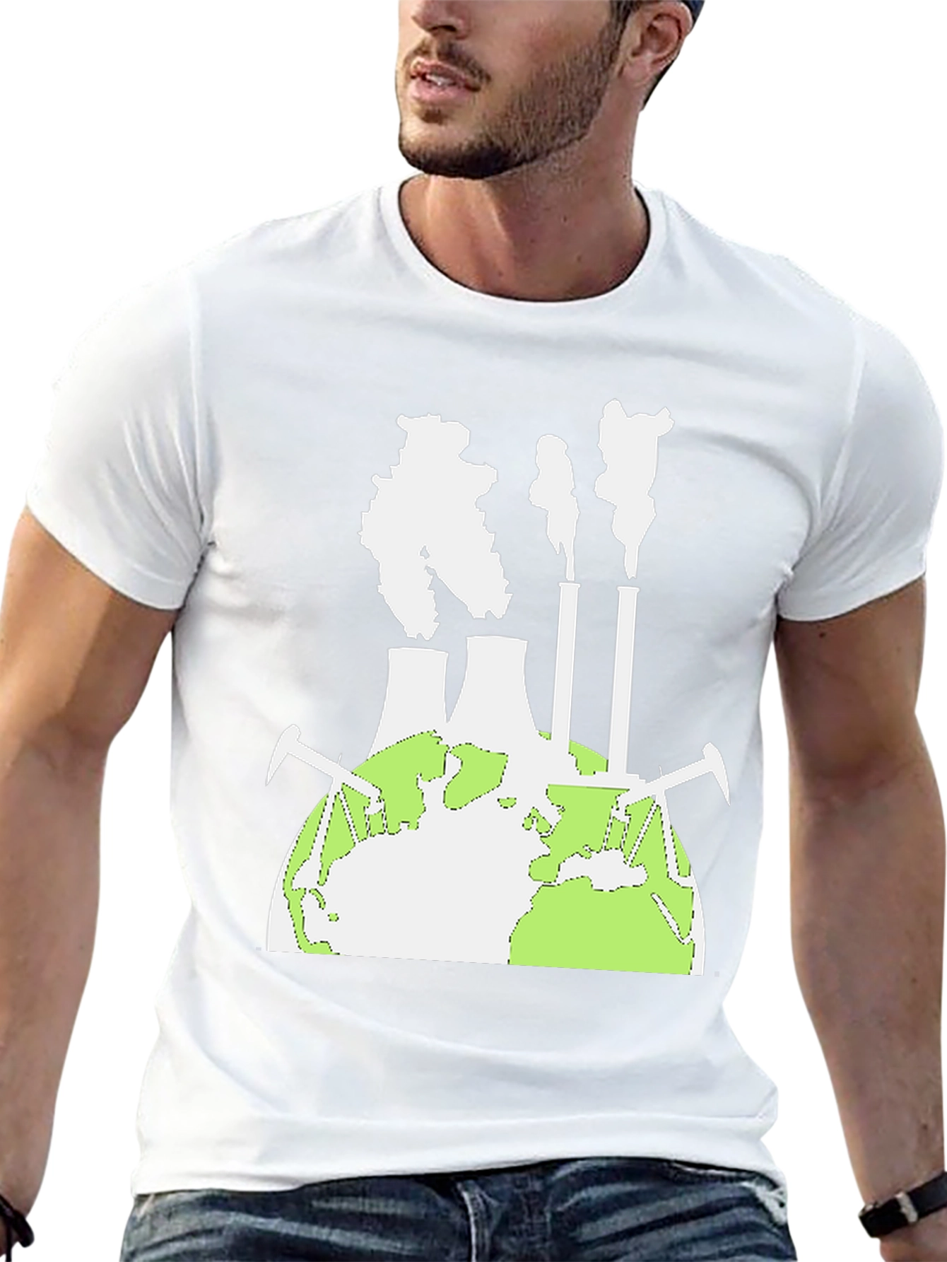 Earth Pollution Graphic Tee