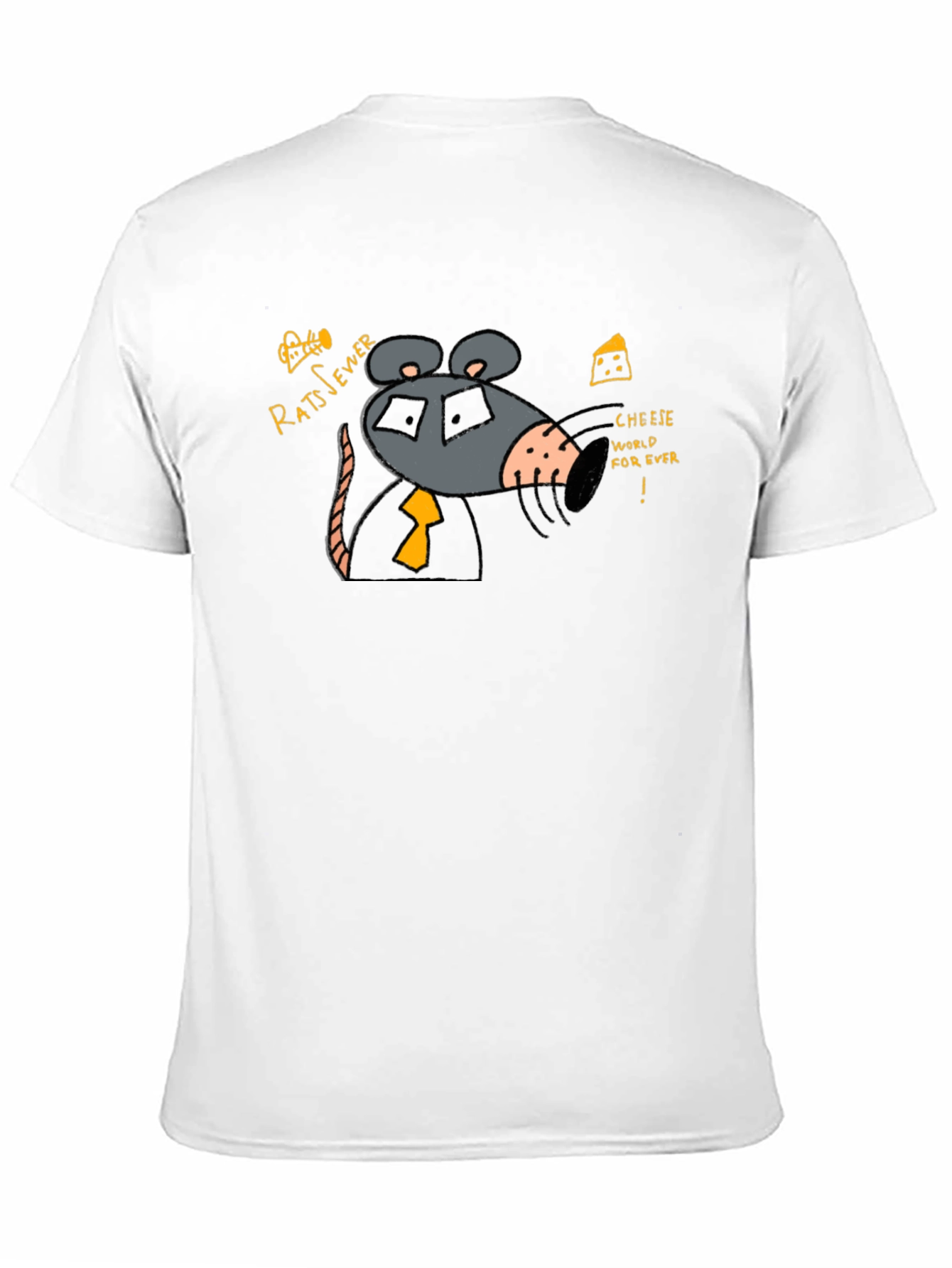 Rat Sewer T-Shirt - Cheese World Forever!