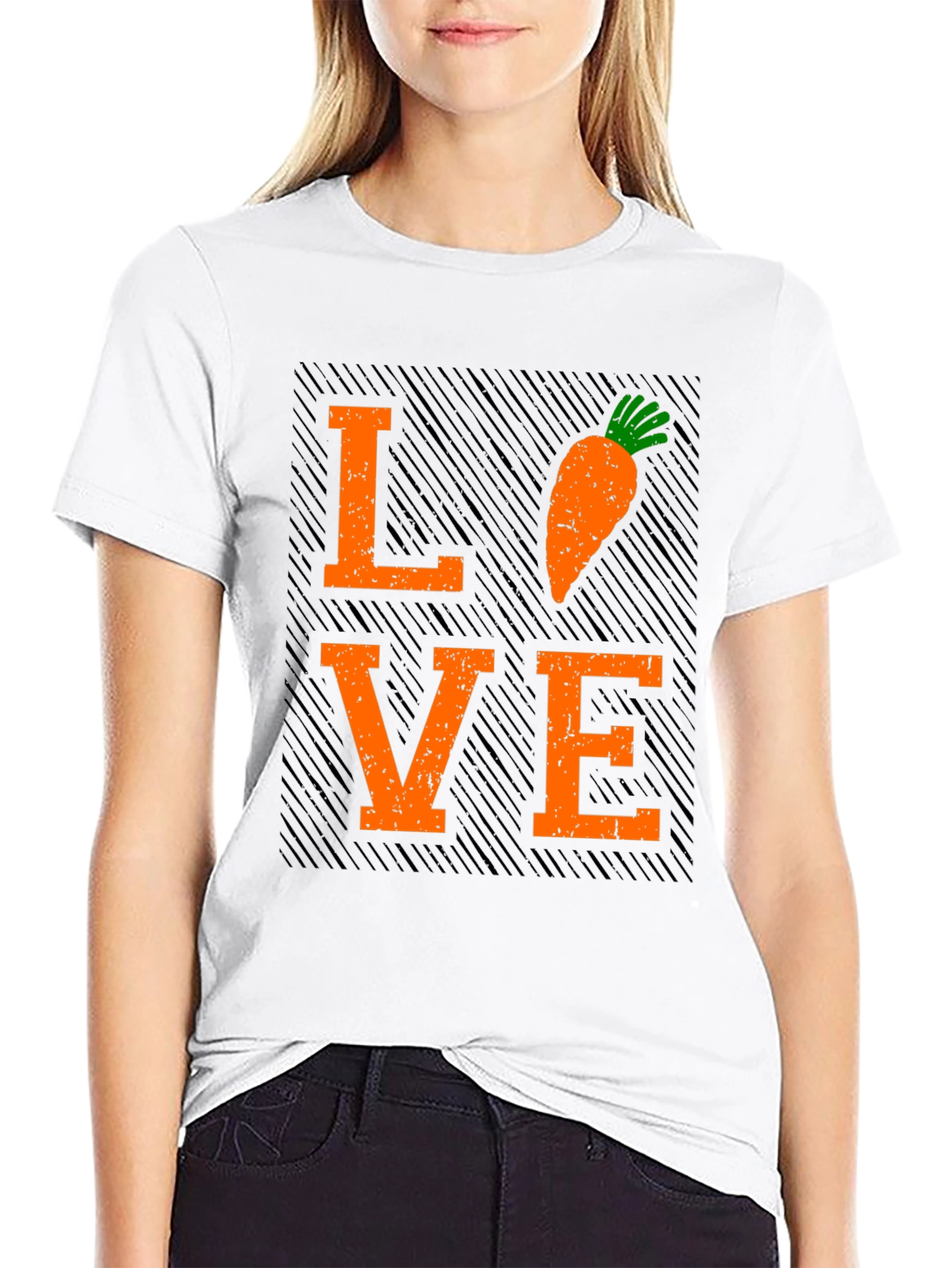 Love Carrots Graphic T-Shirt