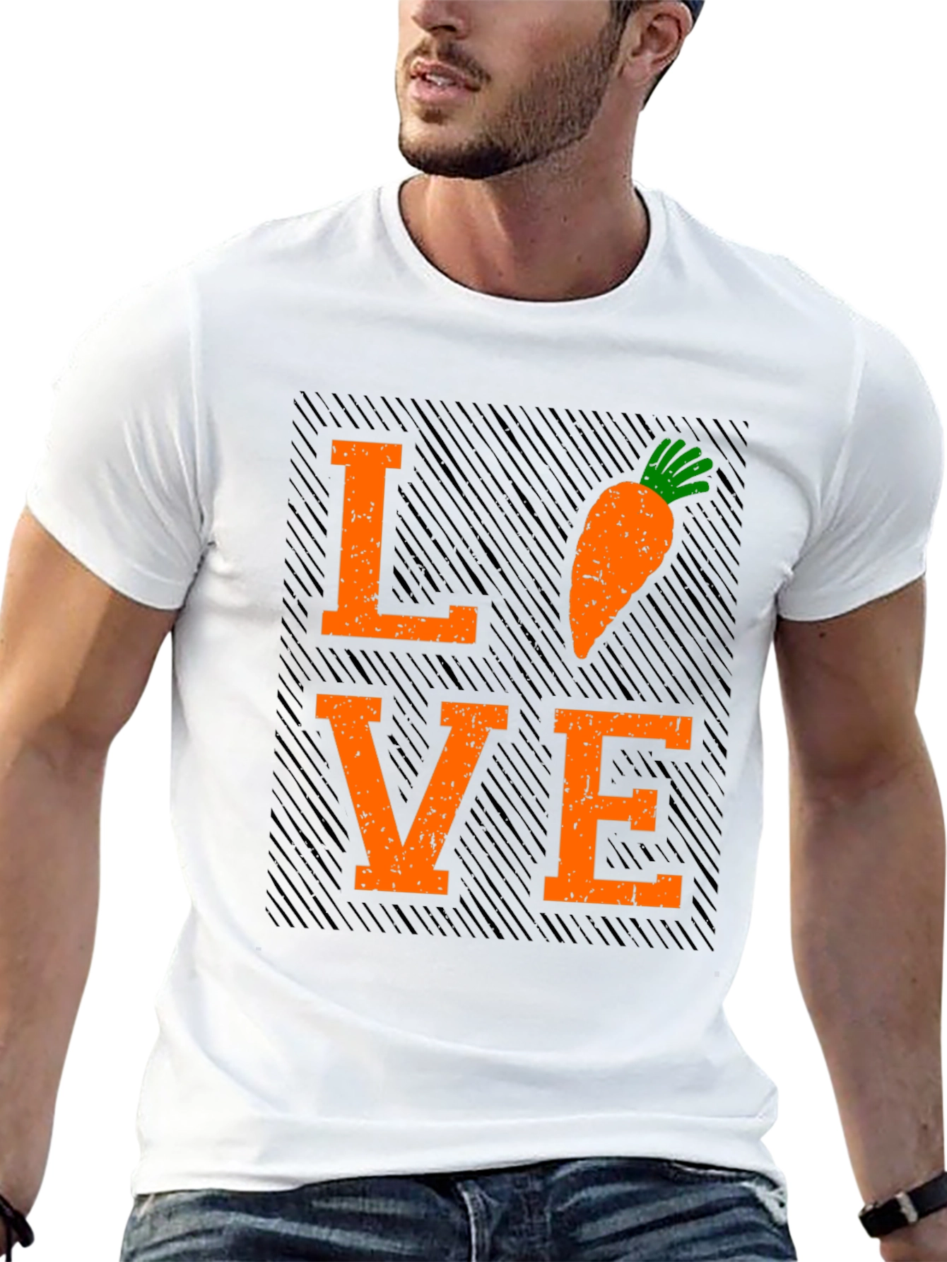 Love Carrots Graphic T-Shirt