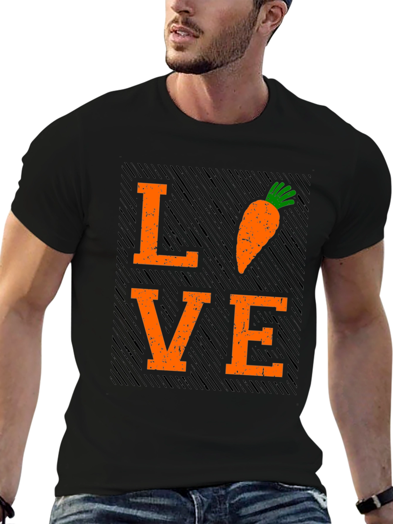 Love Carrots Graphic T-Shirt