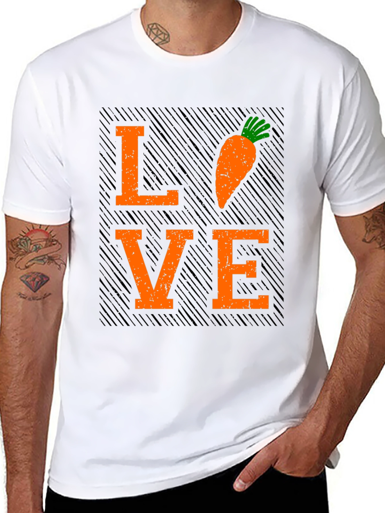 Love Carrots Graphic T-Shirt