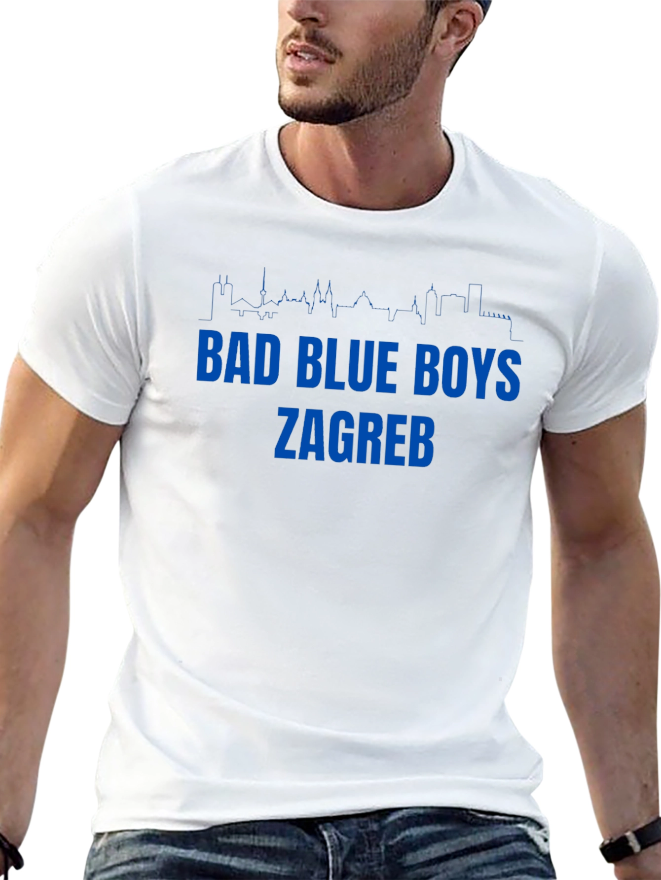 Bad Blue Boys Zagreb Graphic T-Shirt