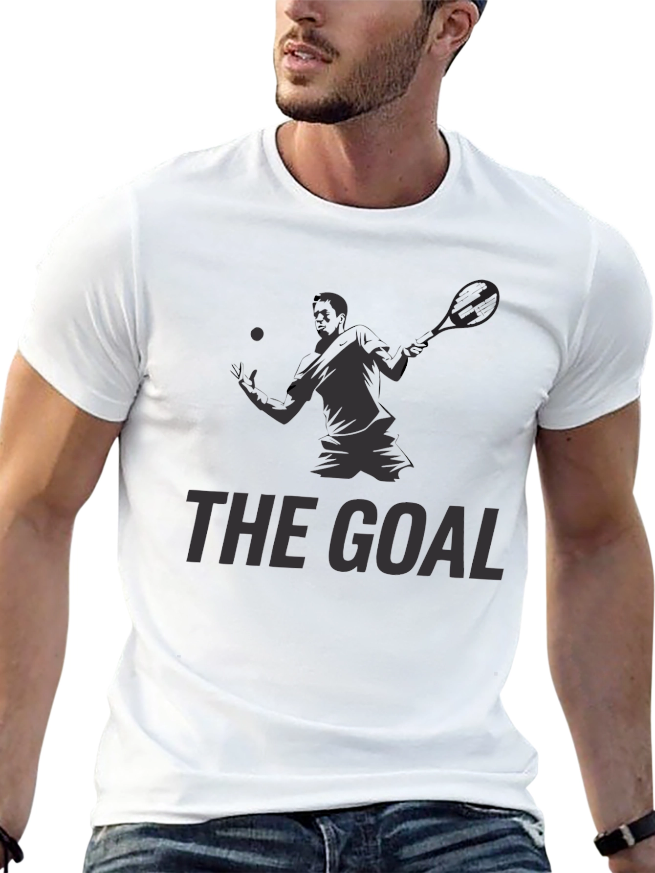 The Goal Tennis Graphic T-Shirt