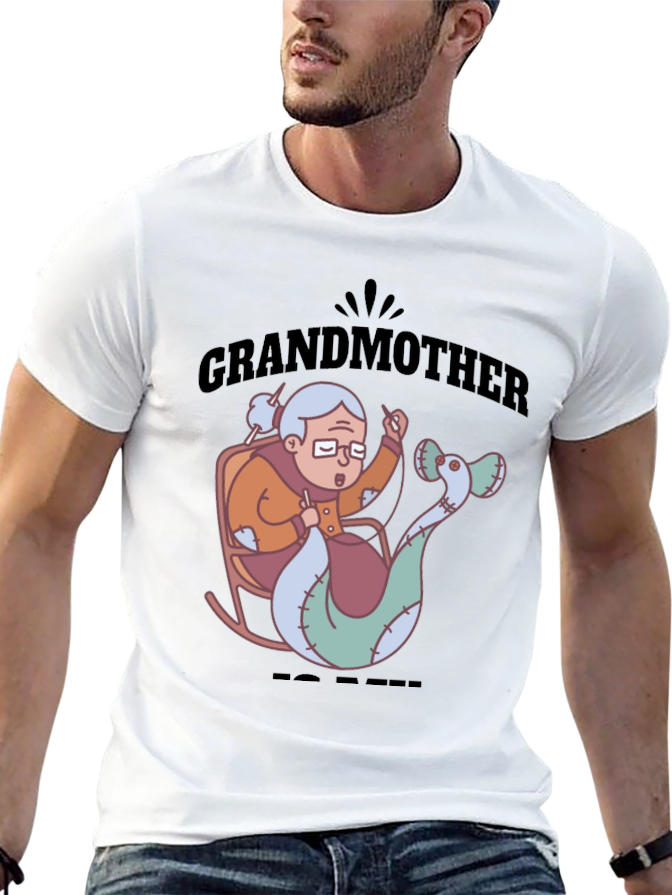 Grandmother Is Knit T-Shirt