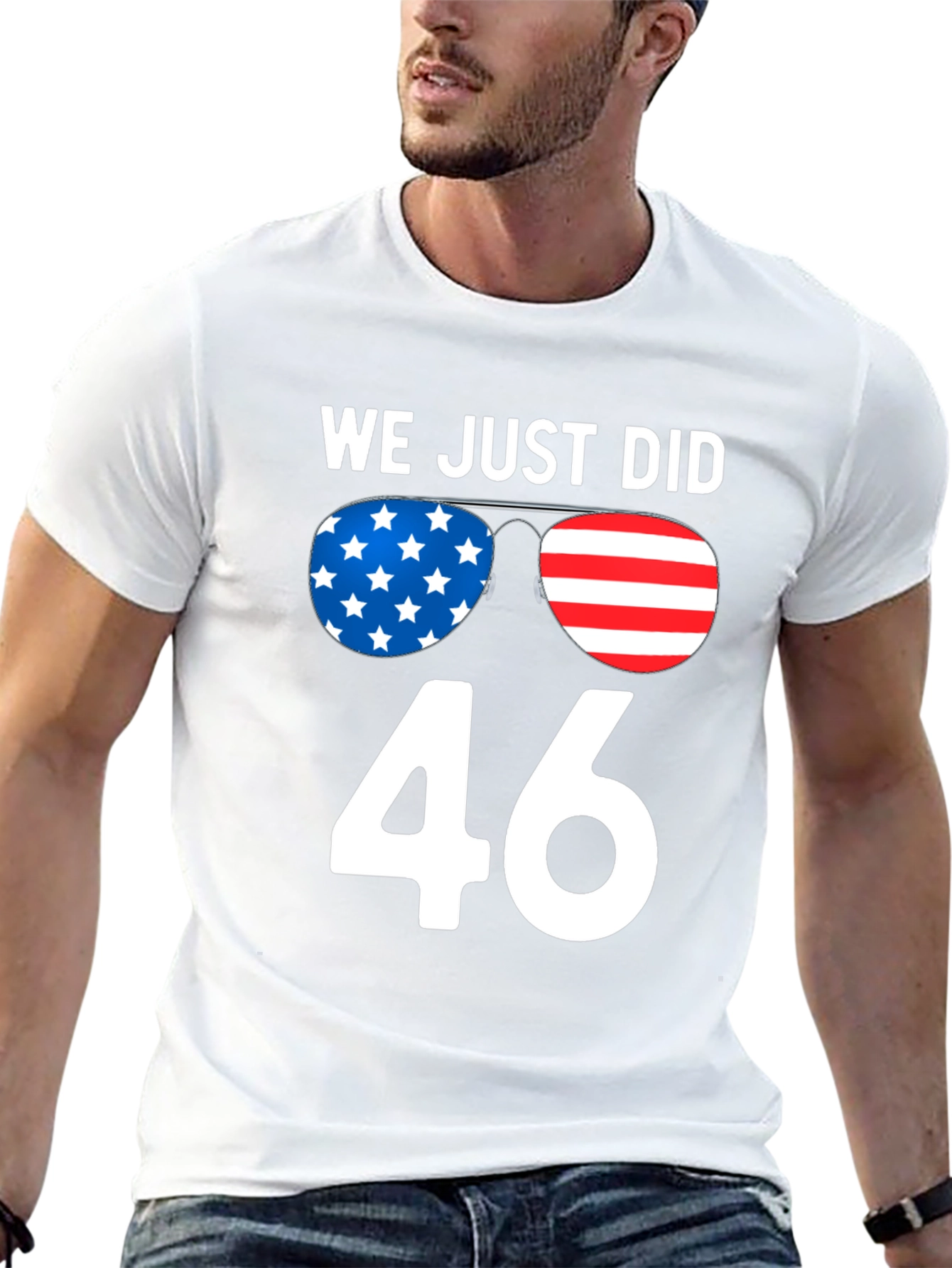 We Just Did 46 T-Shirt Patriotic Design