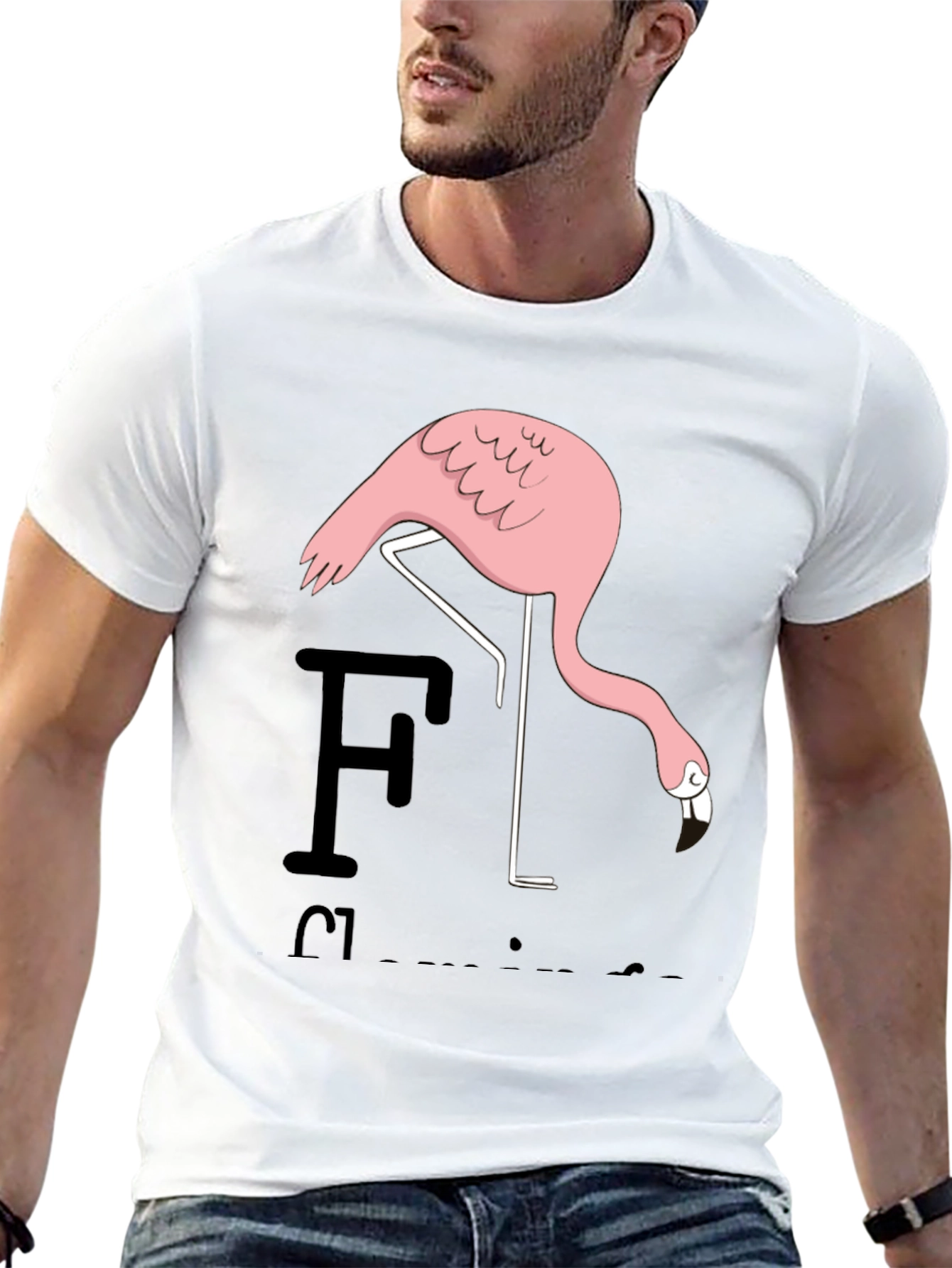 Funny Flamingo T-Shirt for Casual Wear