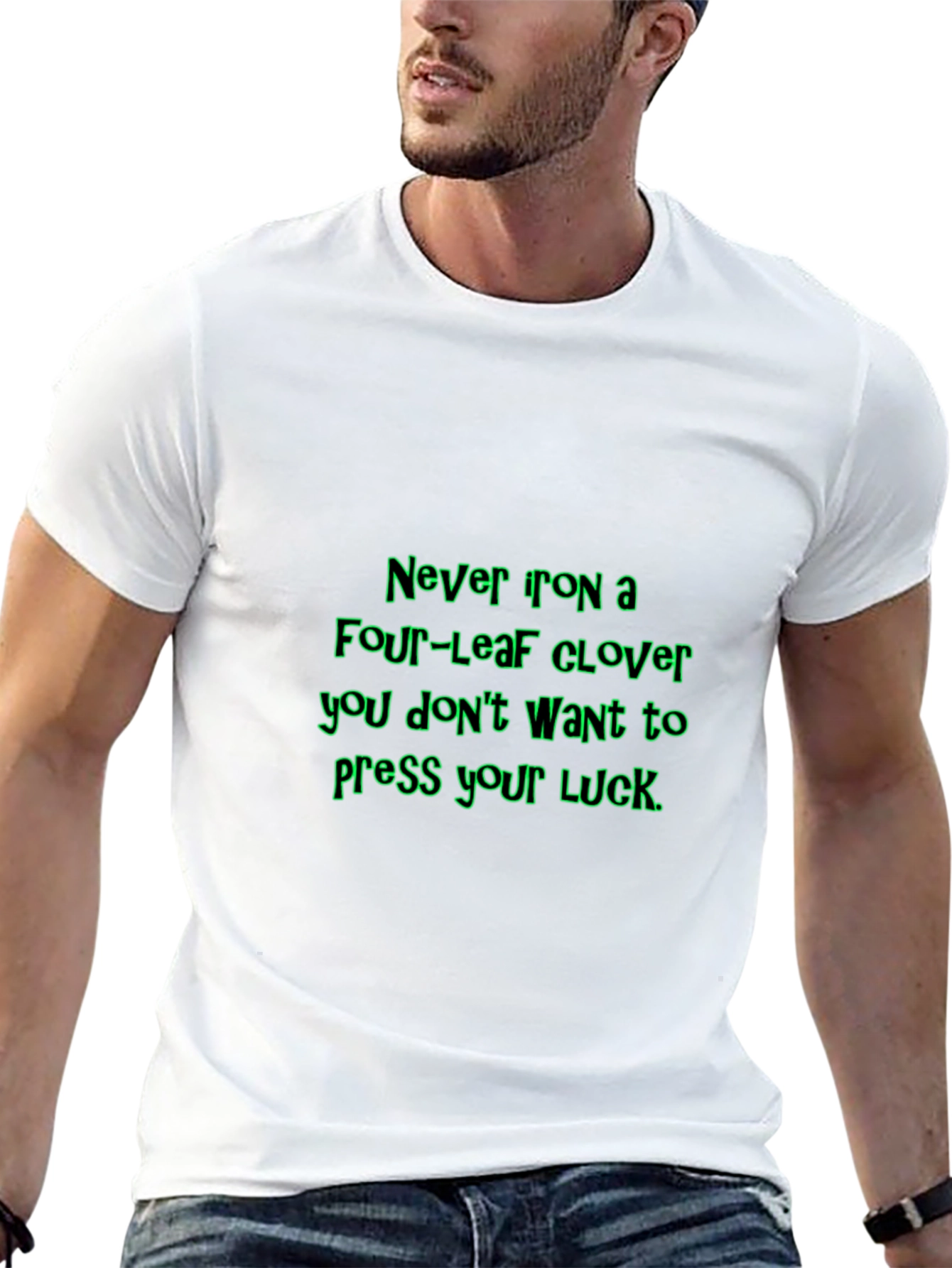 Lucky Clover Graphic T-Shirt