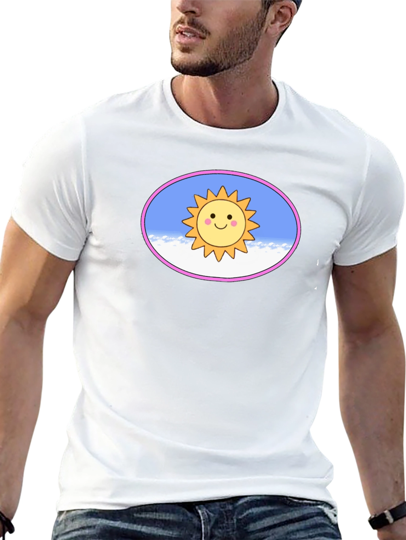 Sunny Day Graphic Tee - Soft Cotton Comfort