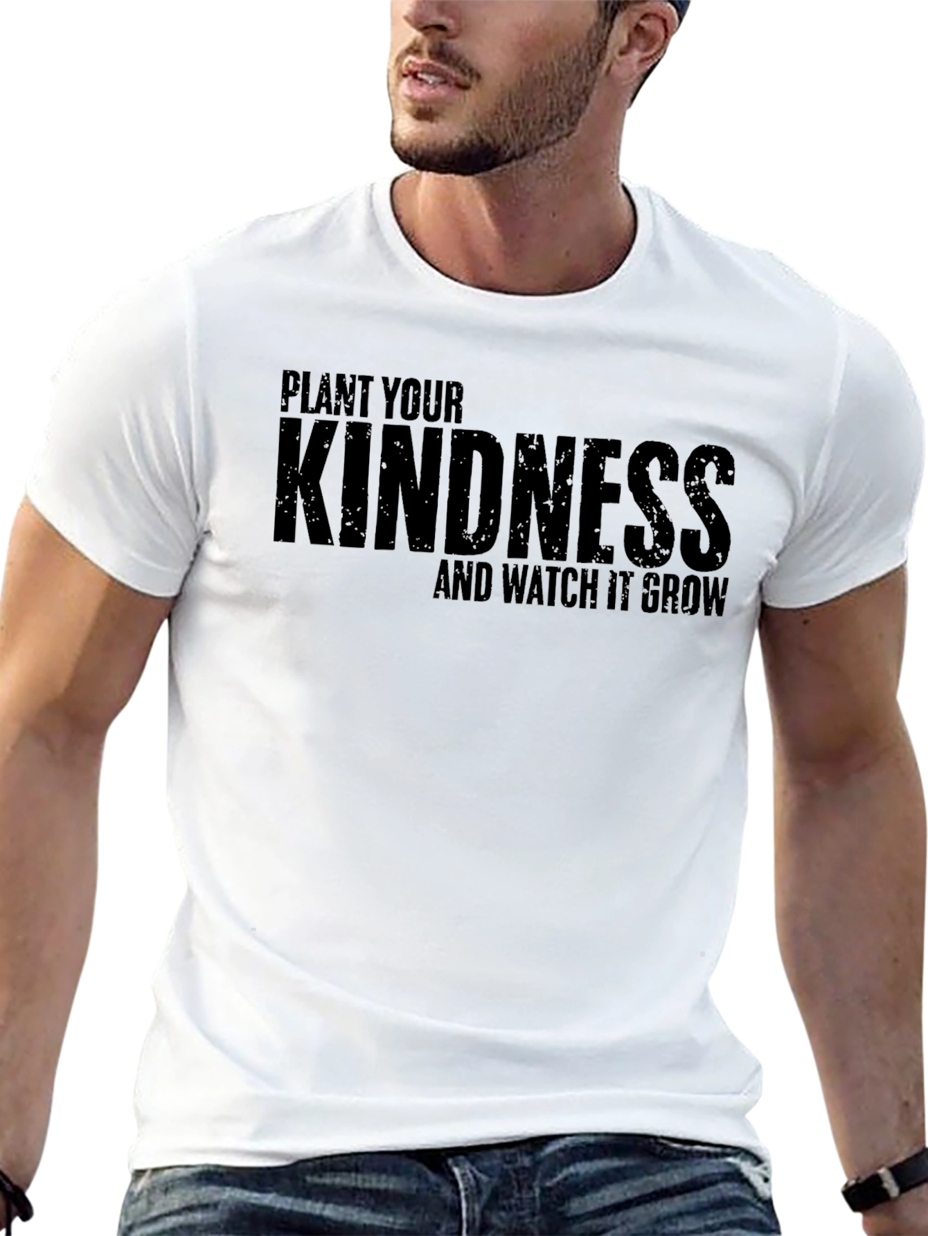 Plant Your Kindness T-Shirt - Inspirational Graphic Tee