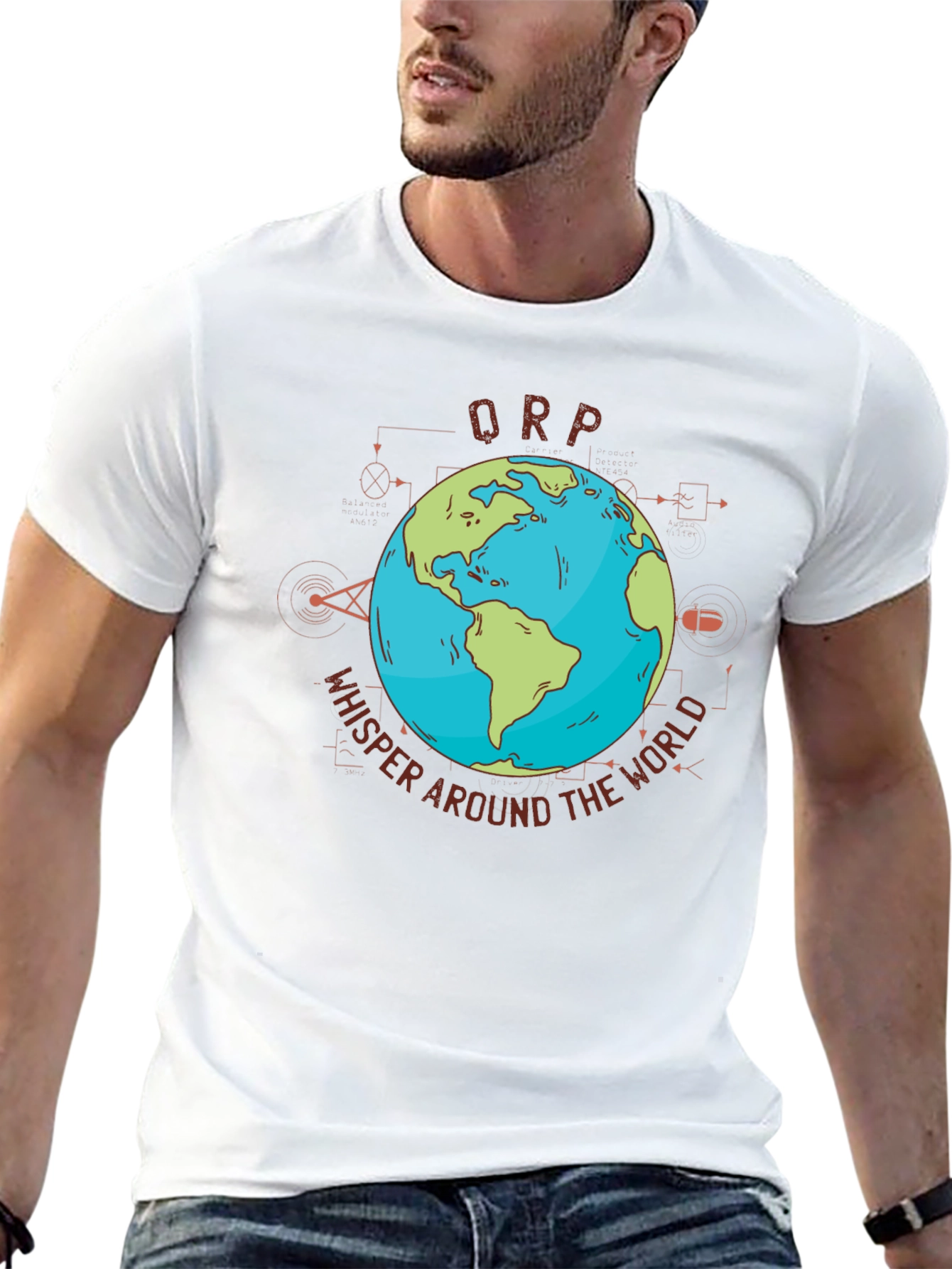 ORP Whisper Around the World Graphic T-Shirt