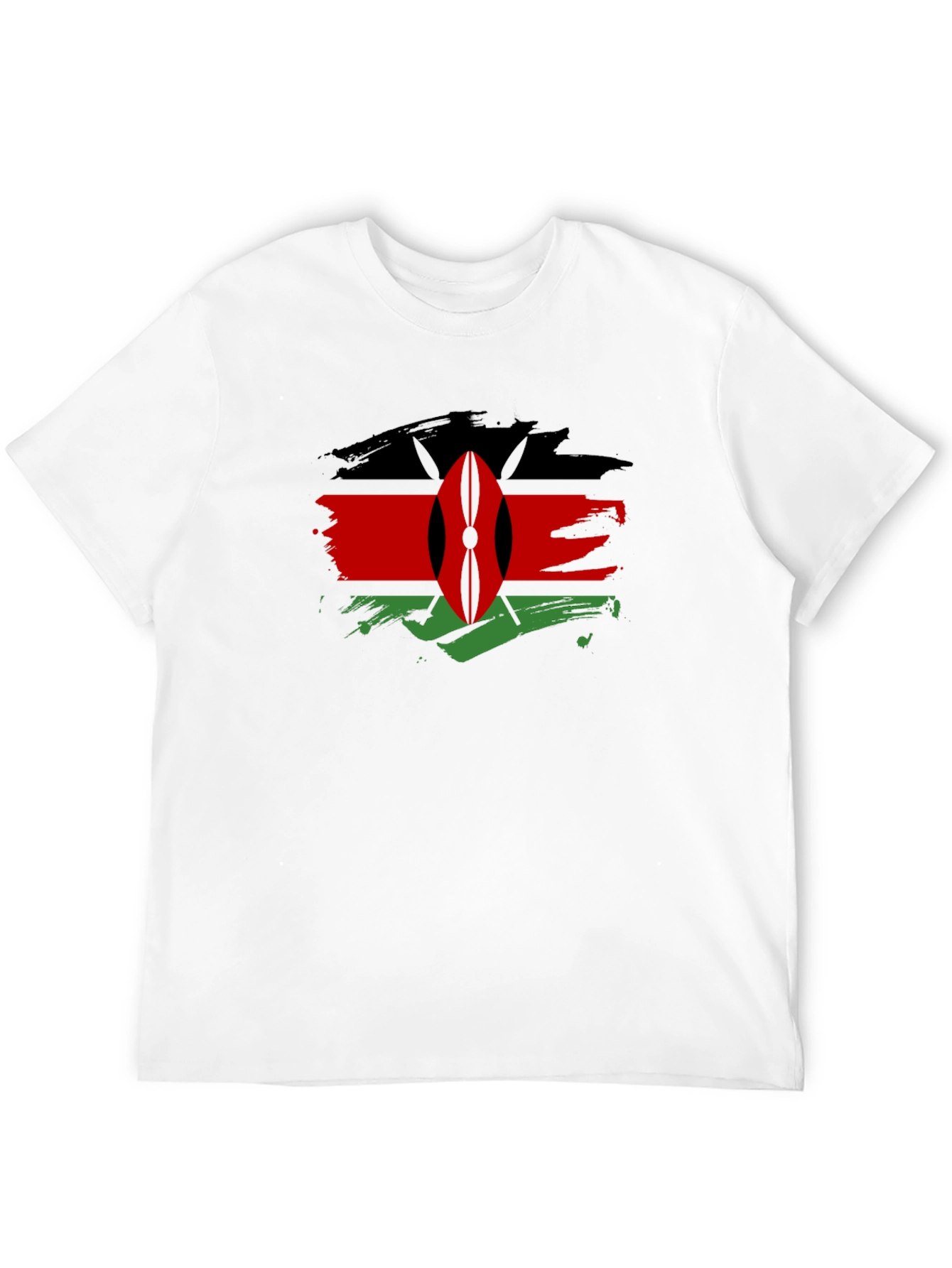 Kenya Flag Graphic T-Shirt
