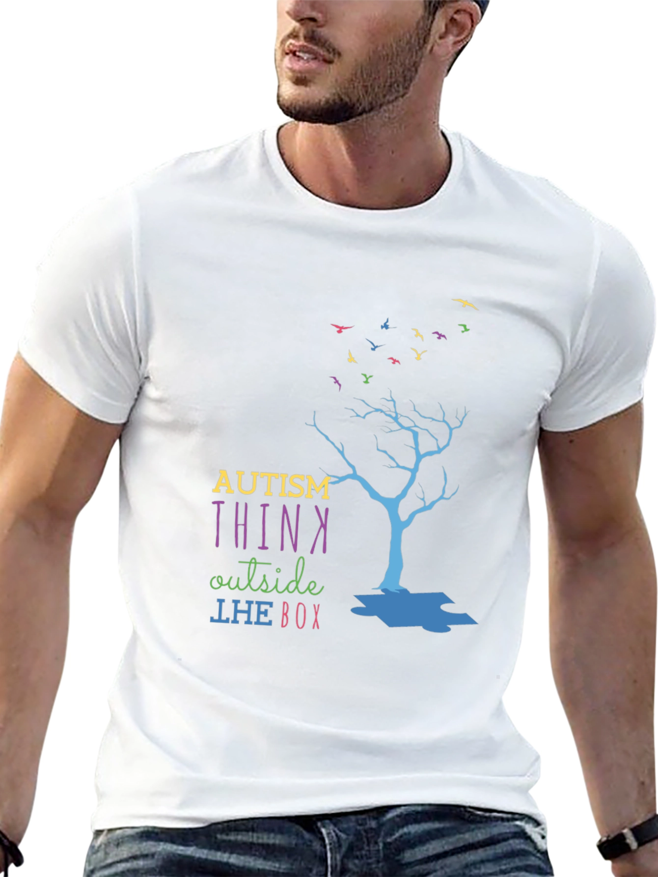 Autism Think Outside the Box T-Shirt