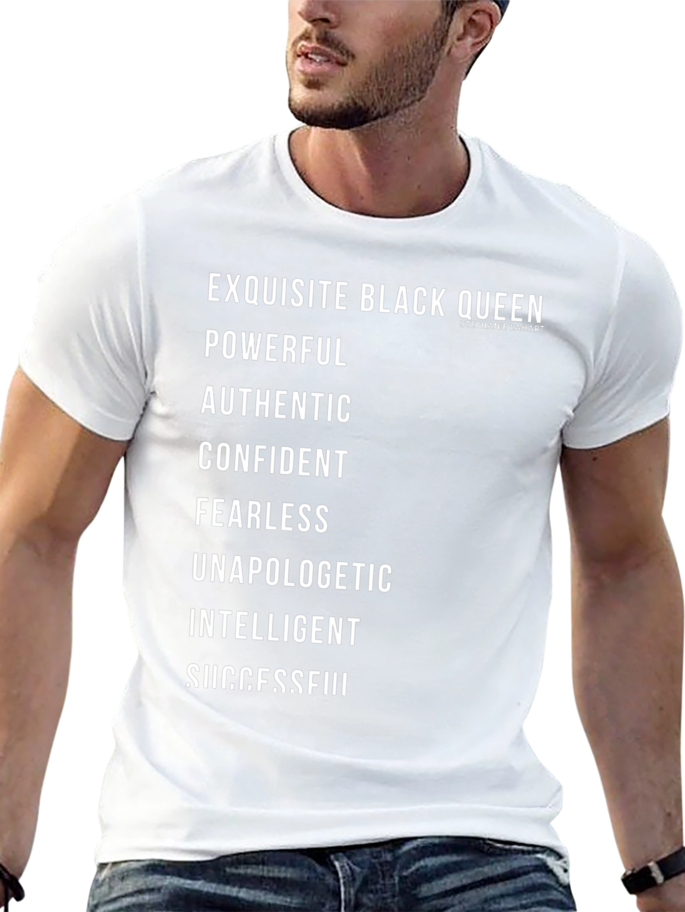 Exquisite Black Queen T-Shirt - Powerful Confident Authentic