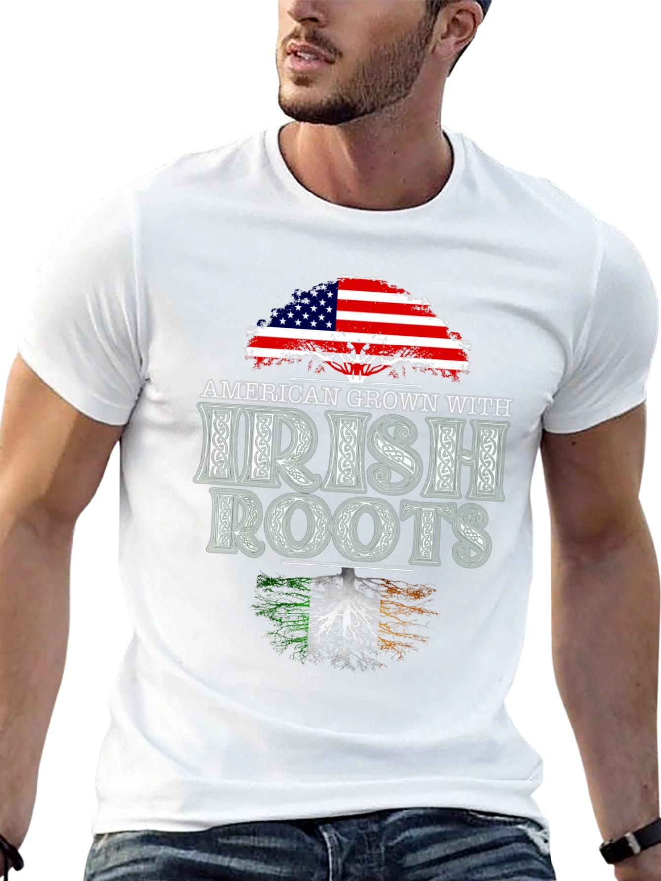 American Grown With Irish Roots T-Shirt