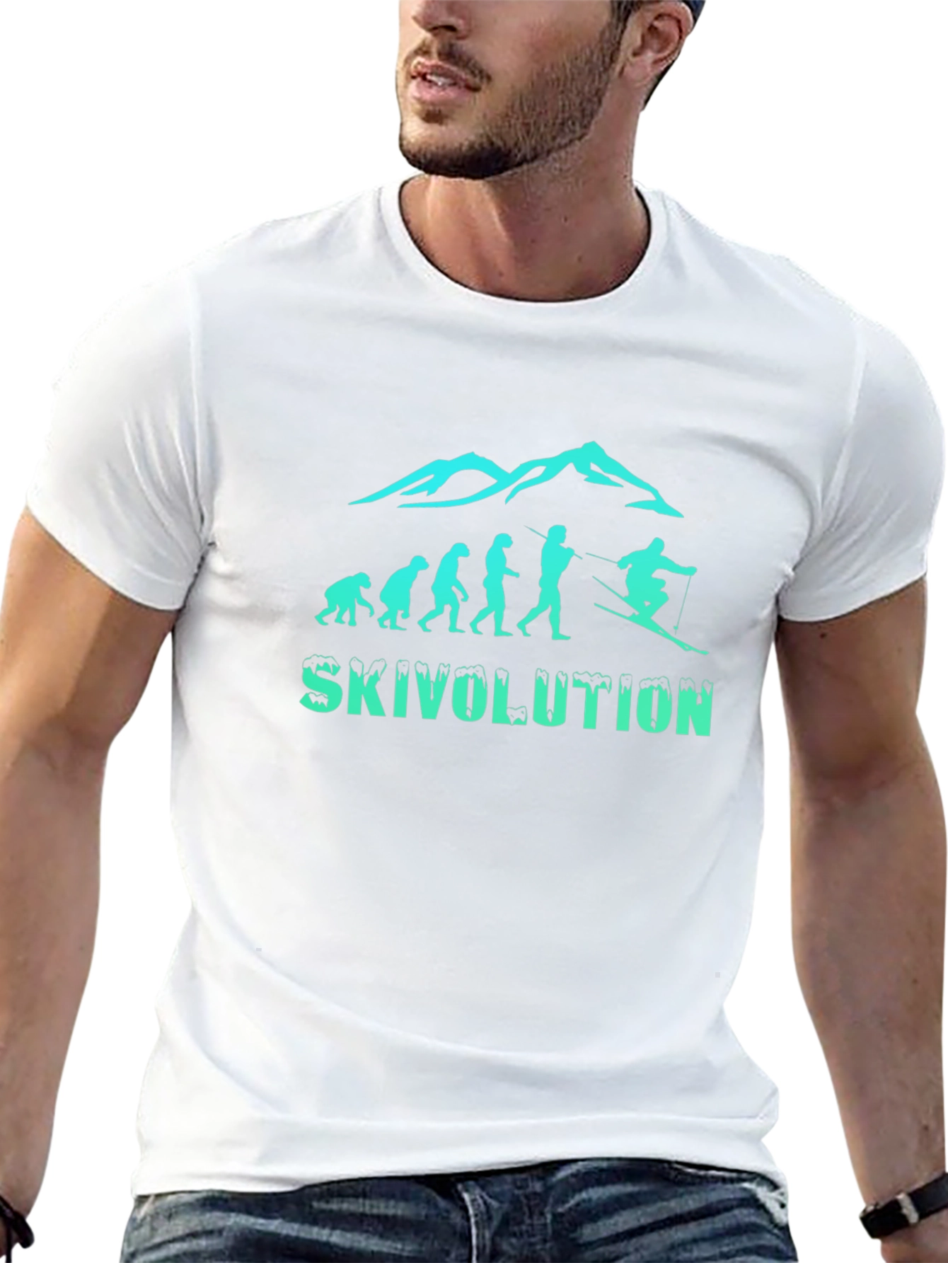Ski Evolution T-Shirt - Skivolution Tee