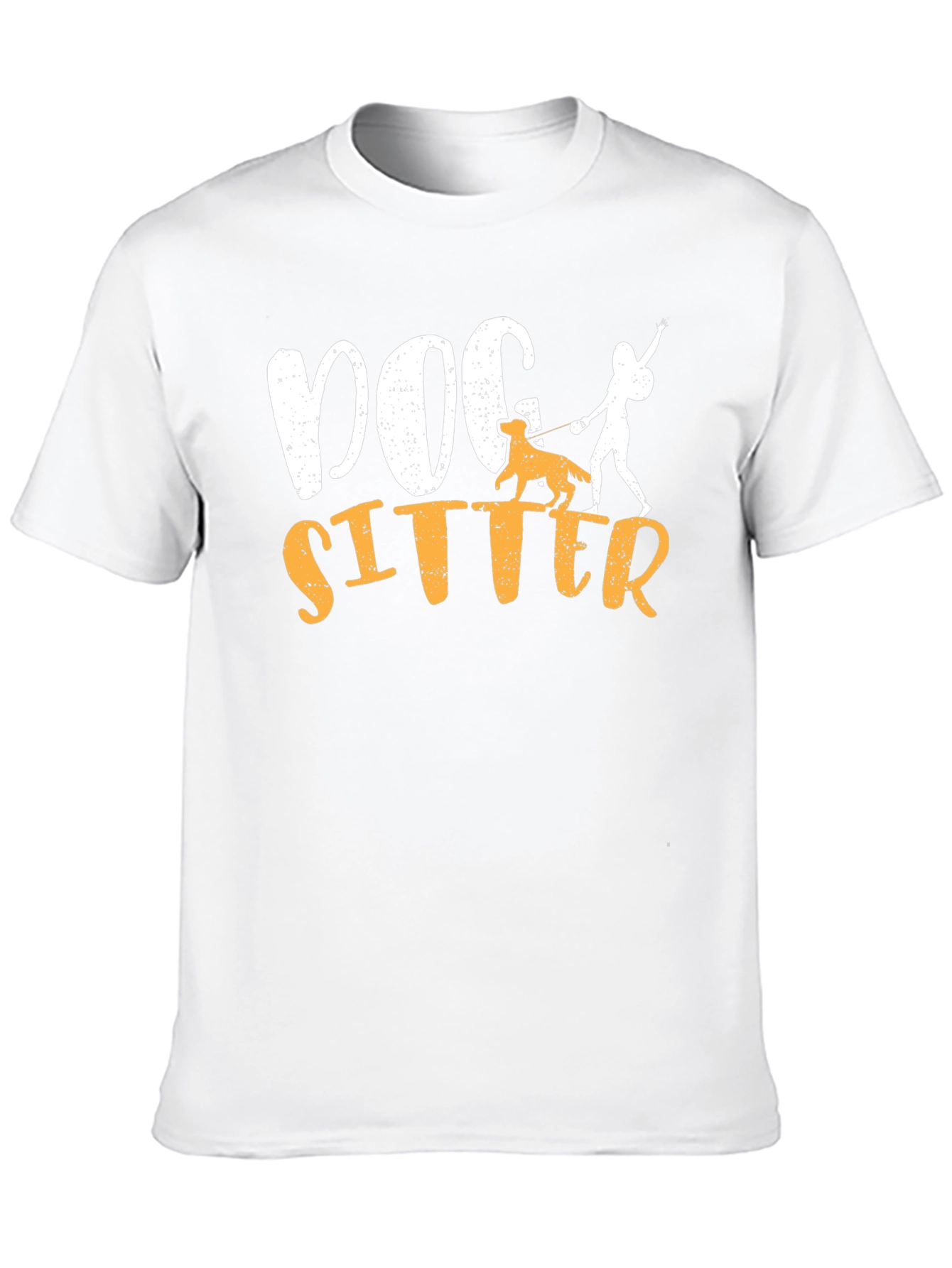 Dog Sitter Graphic T-Shirt - Unisex Black Tee