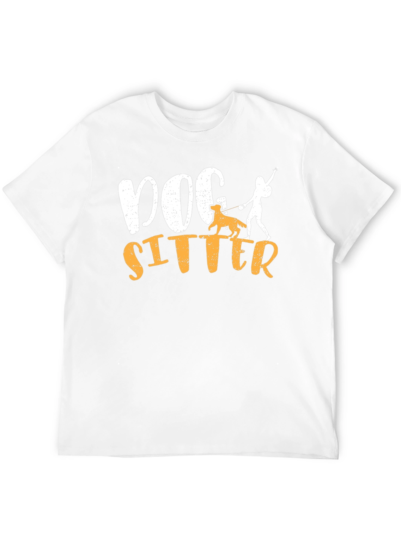 Dog Sitter Graphic T-Shirt - Unisex Black Tee