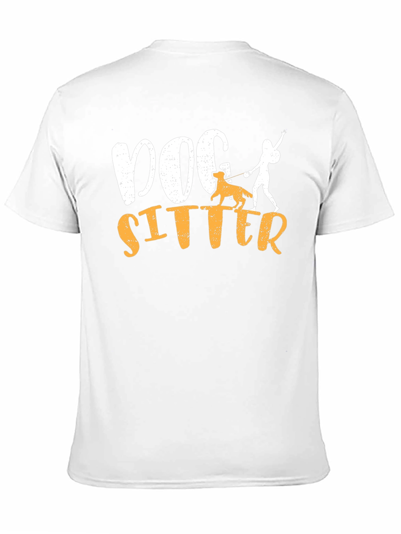 Dog Sitter Graphic T-Shirt - Unisex Black Tee
