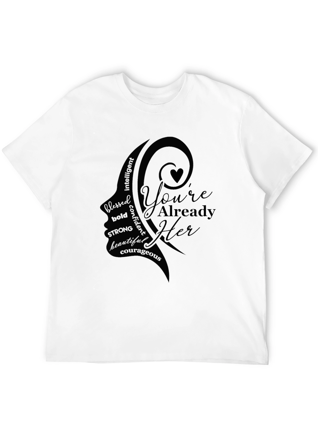 Empowering Womans Silhouette T-Shirt
