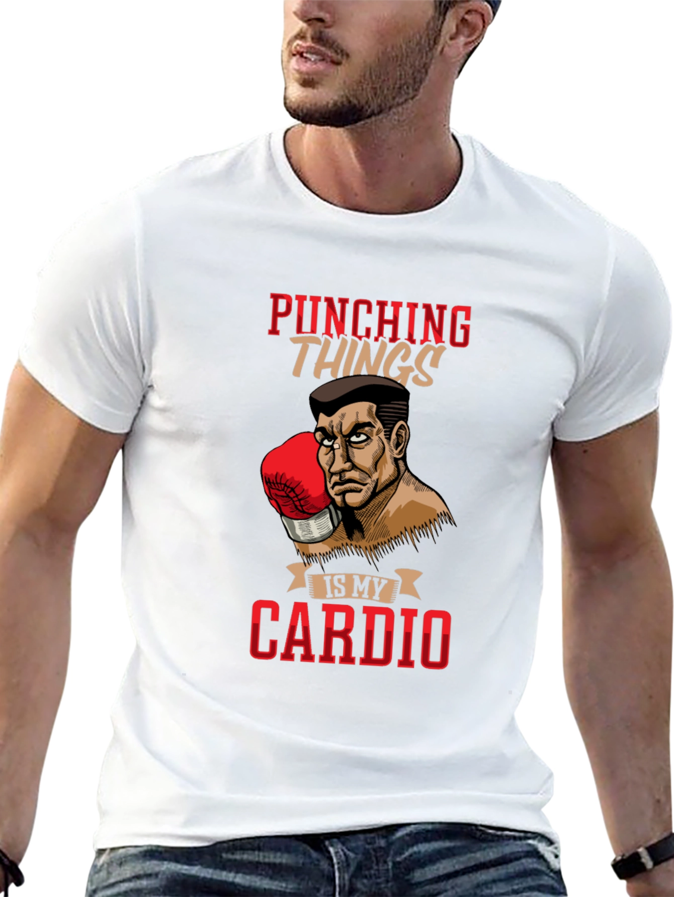 Punching Things Is My Cardio T-Shirt