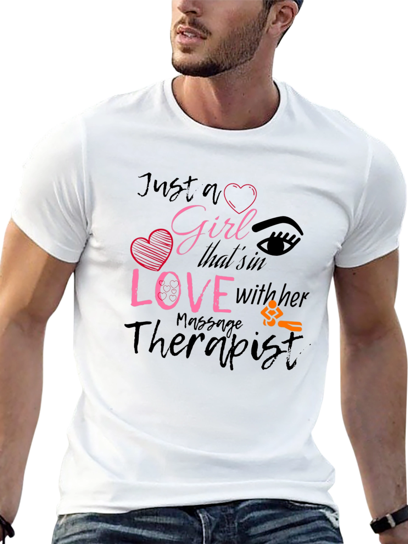 Girl in Love with Her Massage Therapist T-Shirt