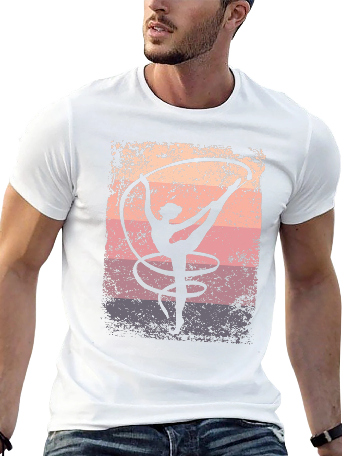 Rhythmic Gymnast Black T-Shirt