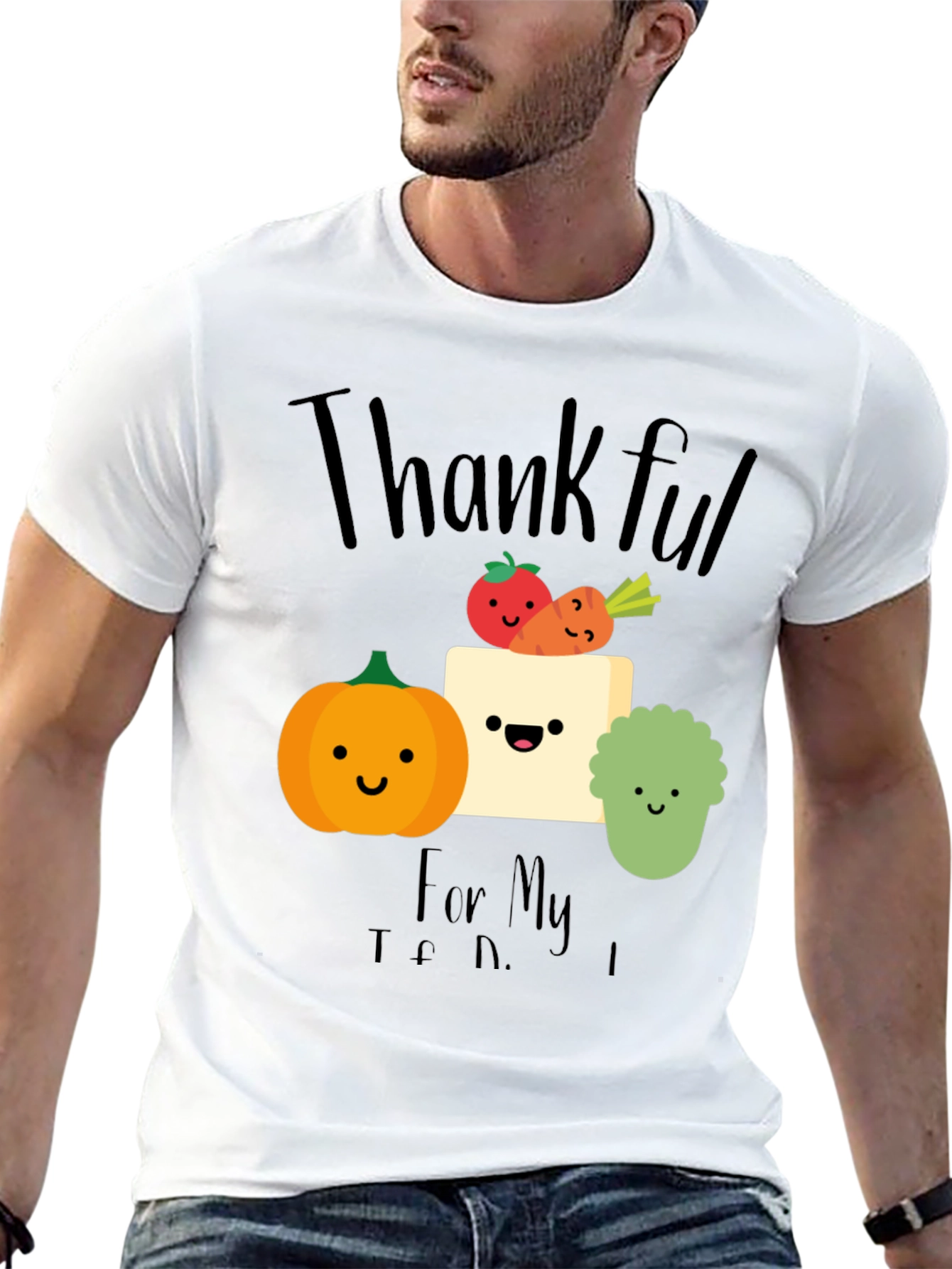 Thankful for My Tofu Vegan T-Shirt