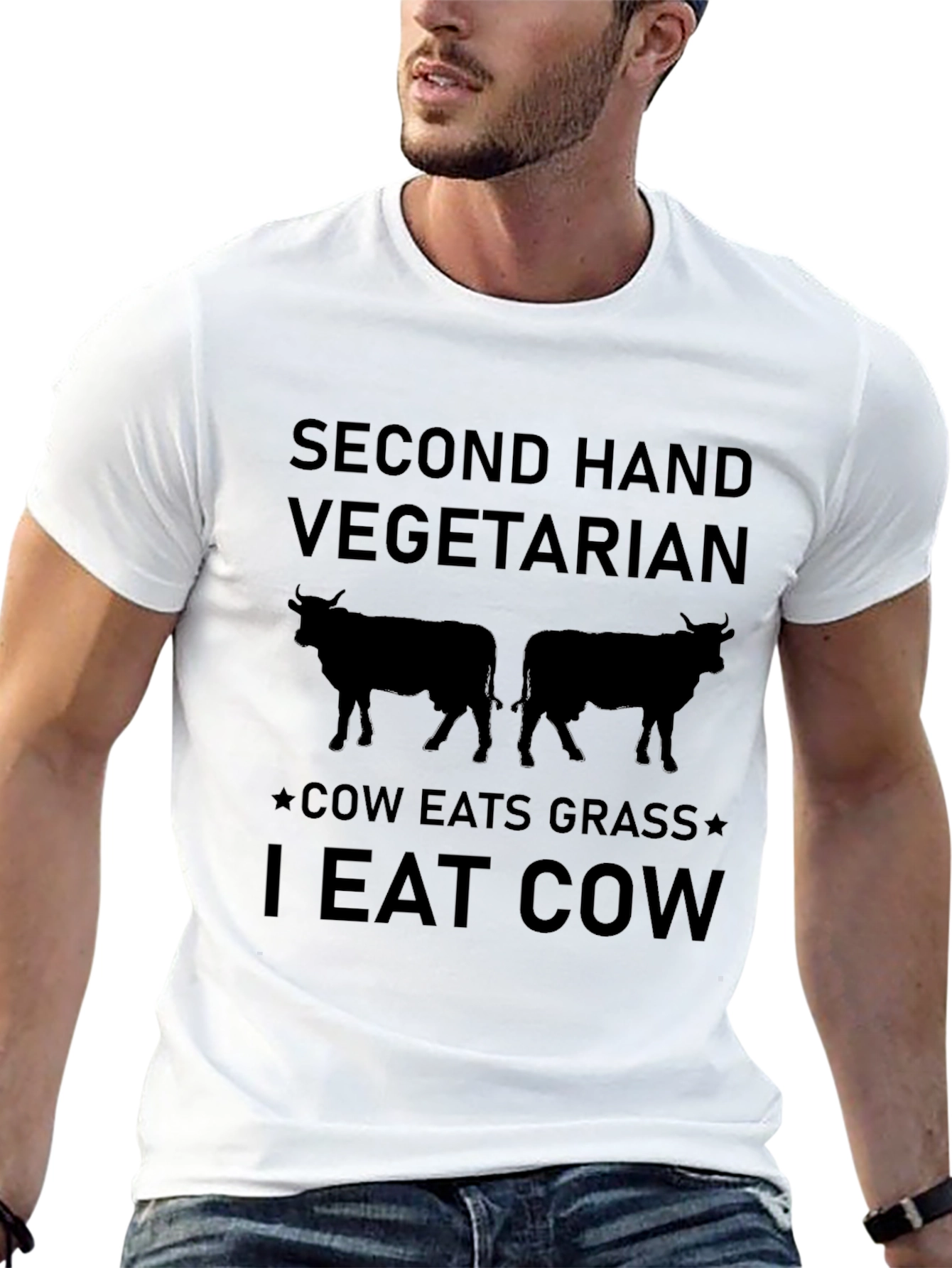 Second Hand Vegetarian T-Shirt