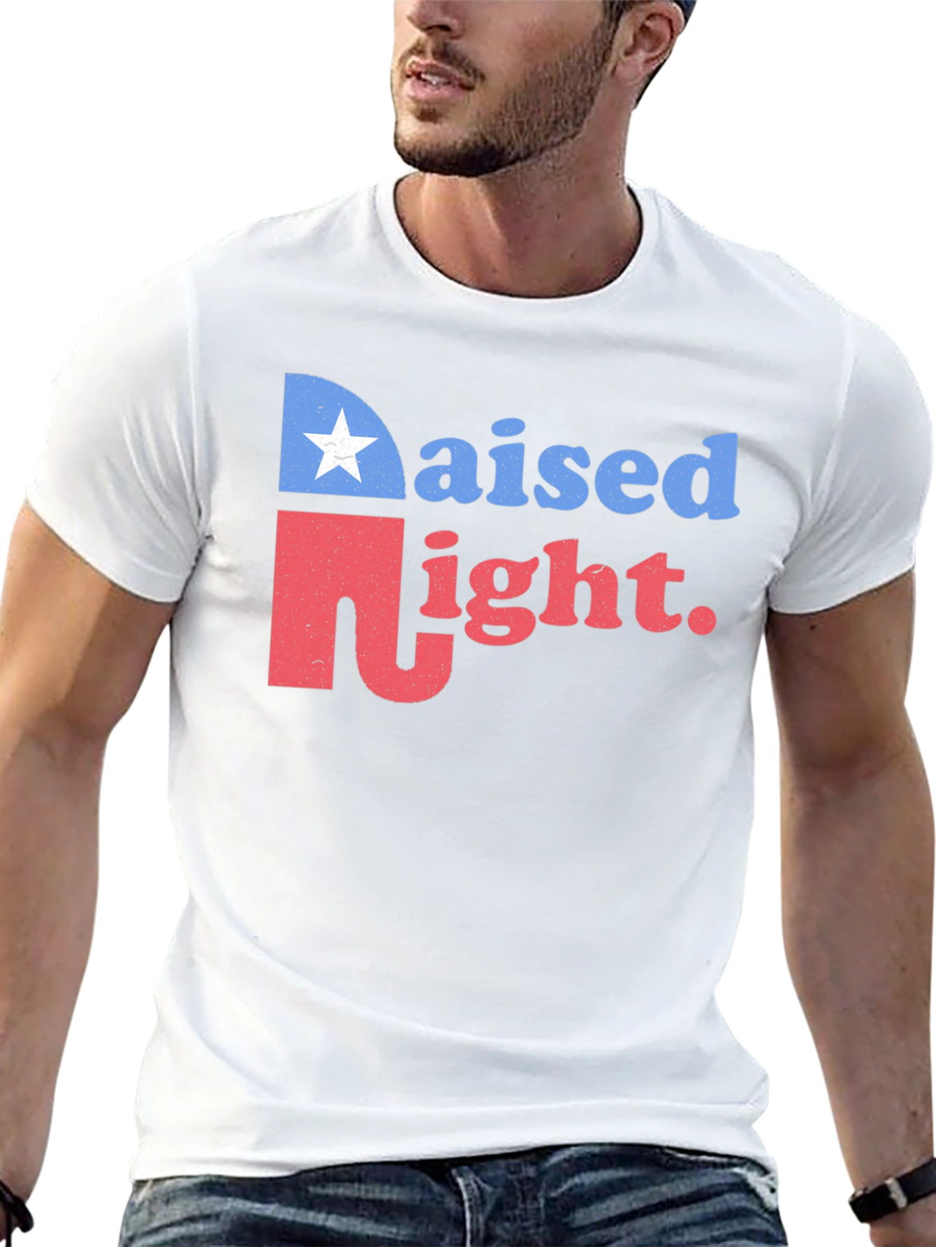Raised Right Graphic T-Shirt