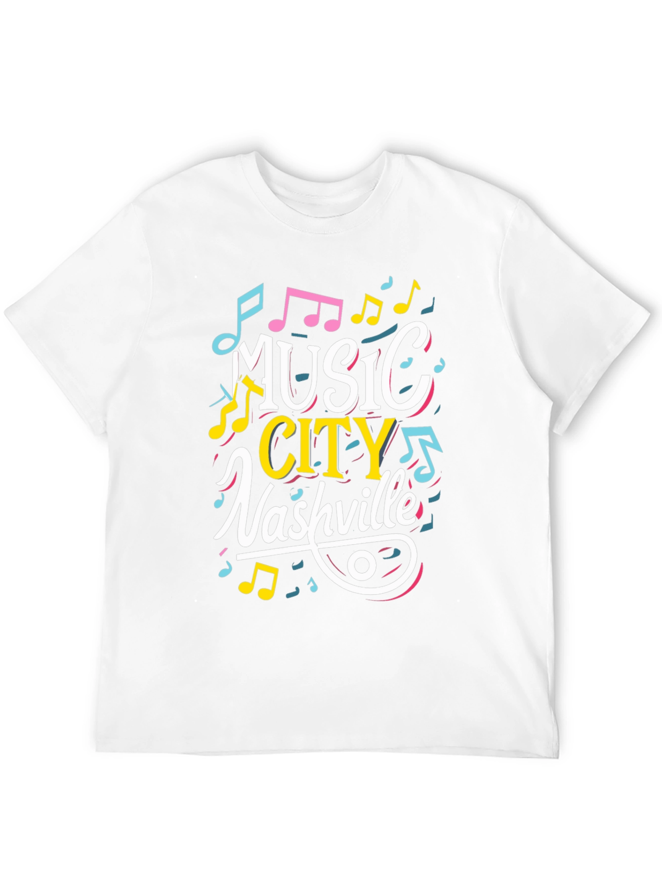Music City Nashville Graphic Tee