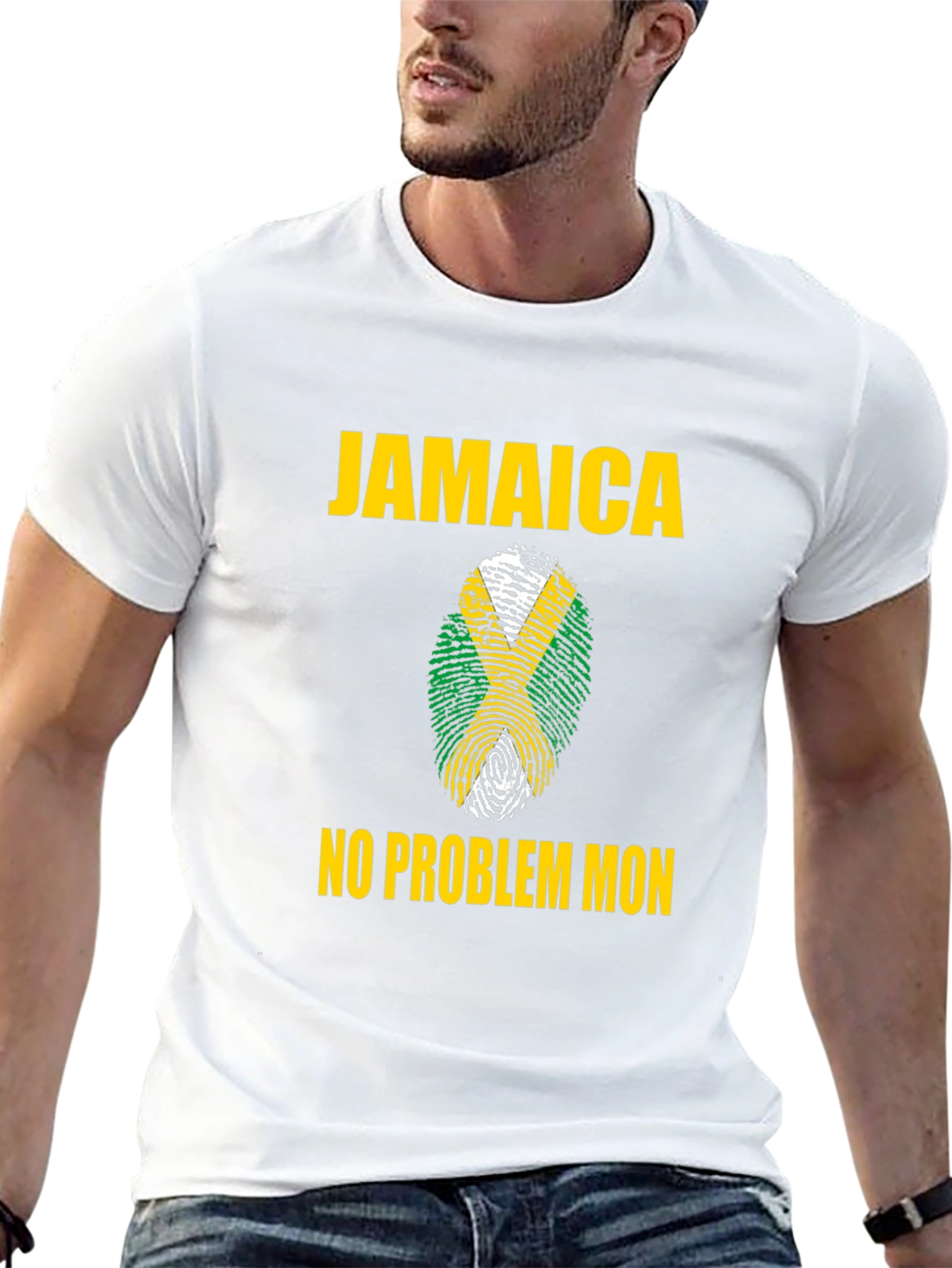 Jamaica No Problem Mon Black T-Shirt