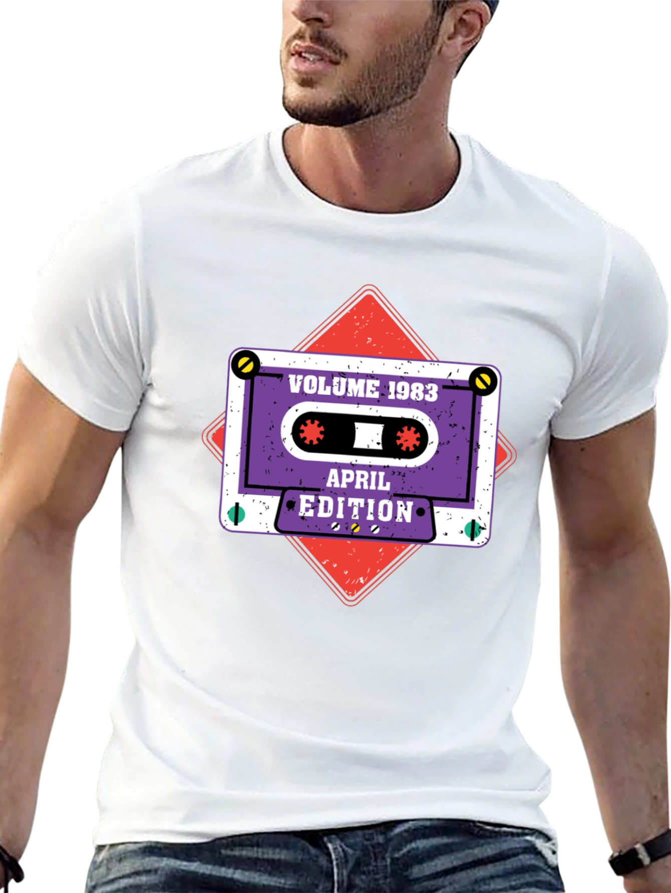 Volume 1983 April Edition Cassette T-Shirt