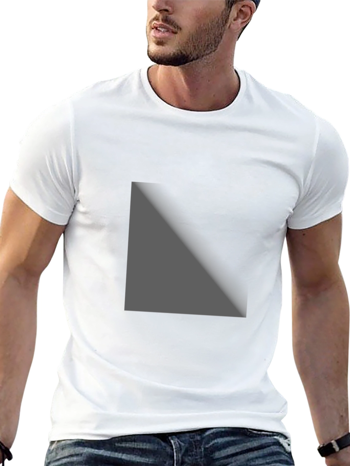 Mens Classic Black Short Sleeve T-Shirt