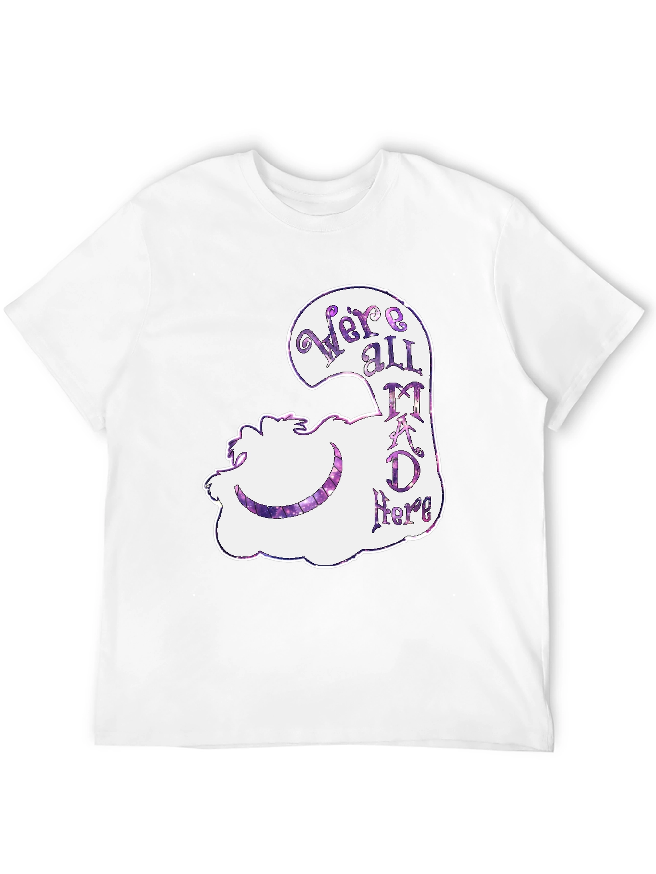 Alice in Wonderland Were All Mad Here Graphic Tee