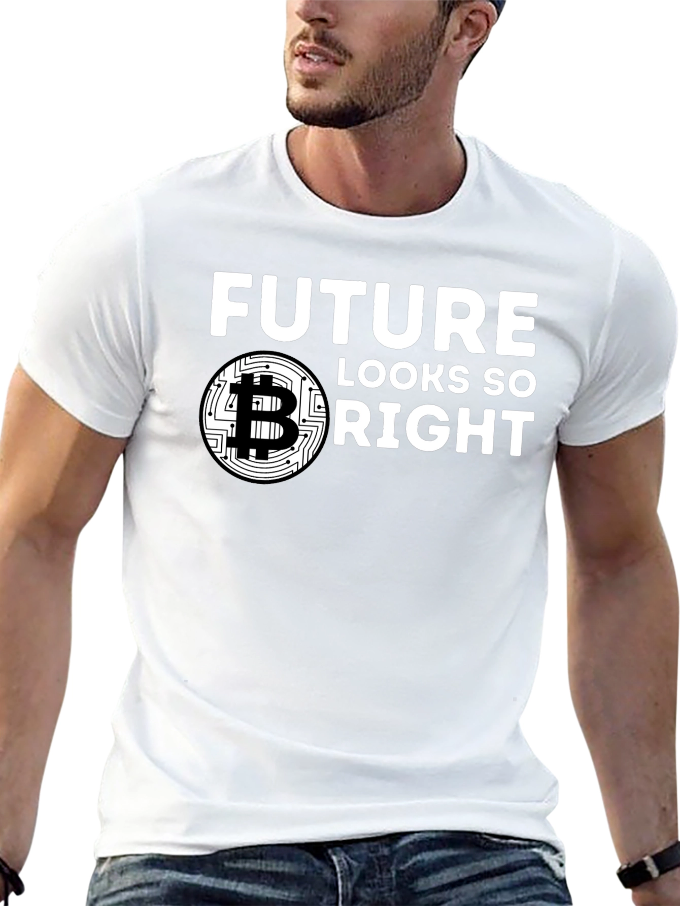 Future Looks So Bright Bitcoin T-Shirt