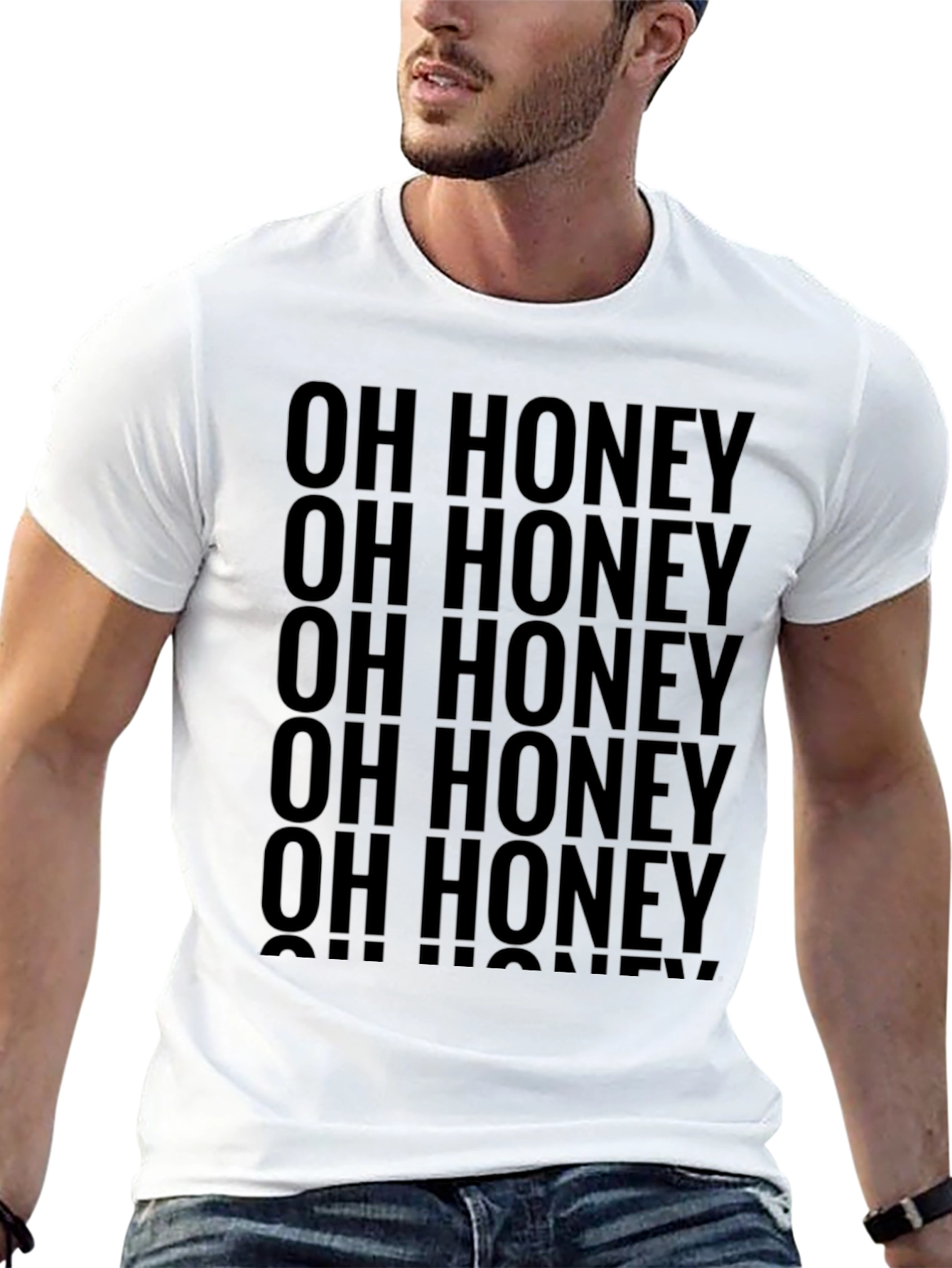 Oh Honey Graphic Tee - Black T-Shirt