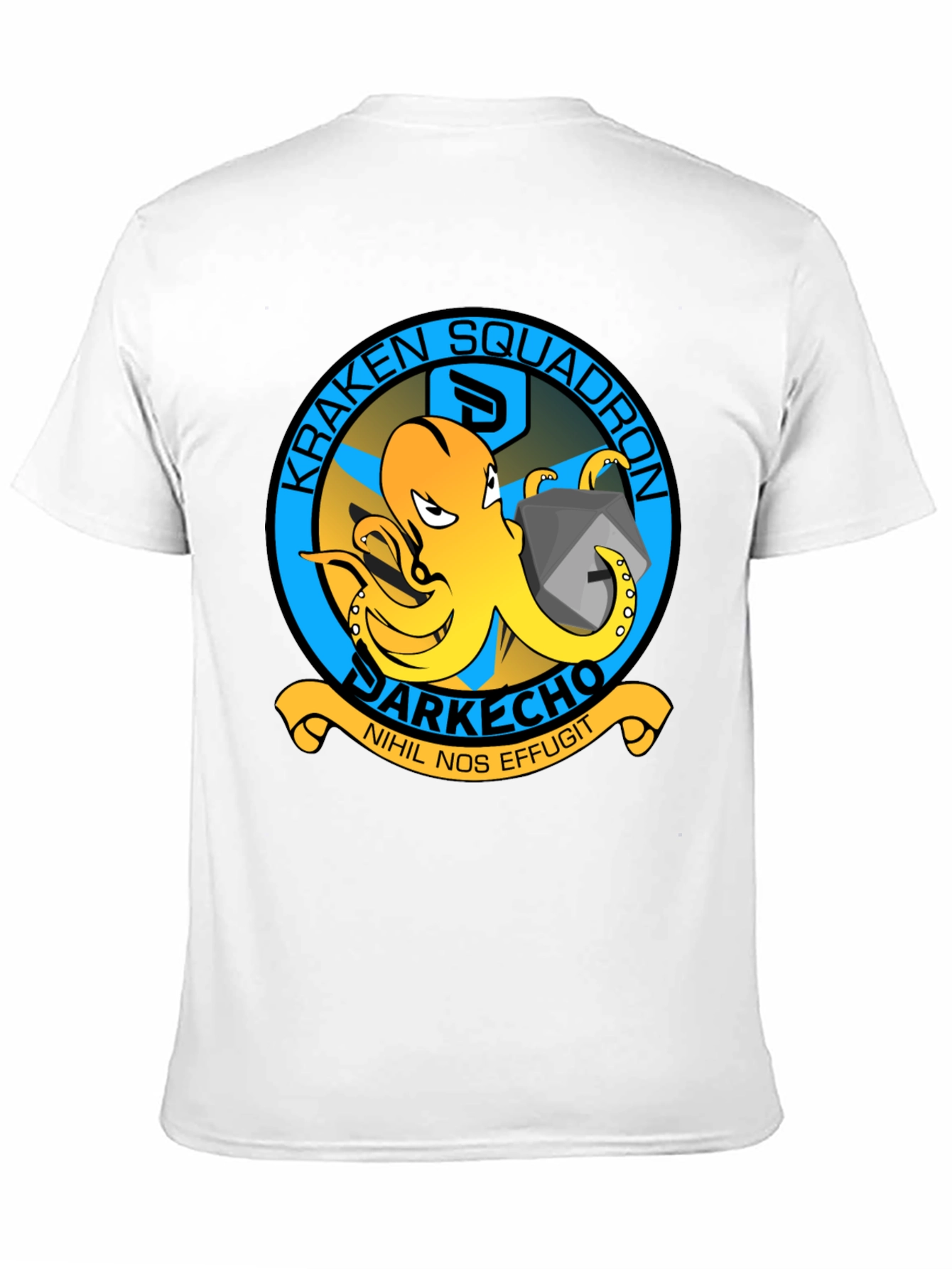 Kraken Squadron Graphic T-Shirt - Dark Echo Design