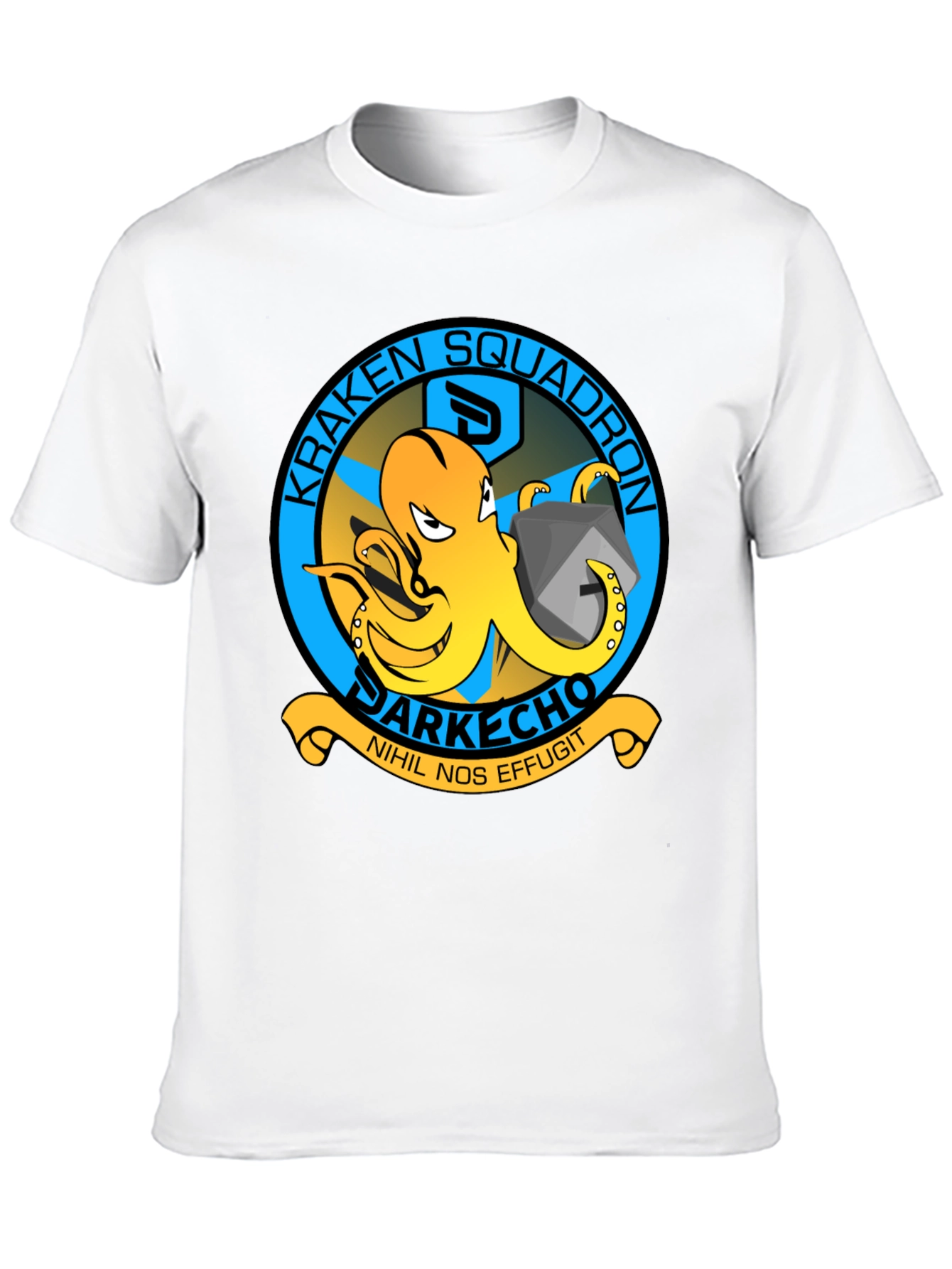 Kraken Squadron Graphic T-Shirt - Dark Echo Design