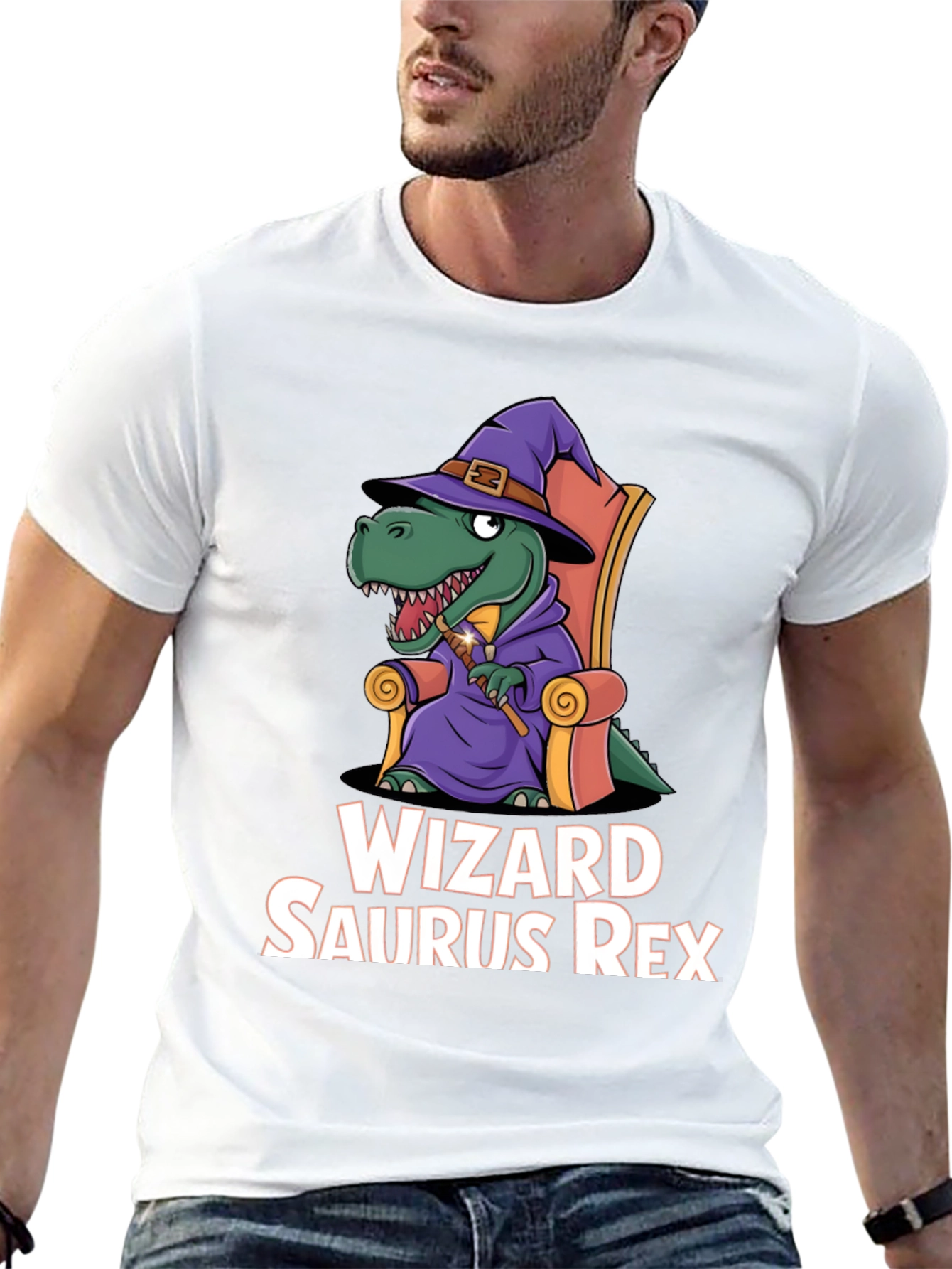 Wizard Saurus Rex T-Shirt