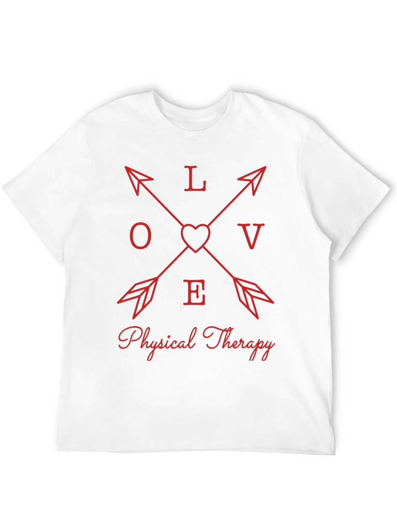 Love Physical Therapy Arrow T-Shirt