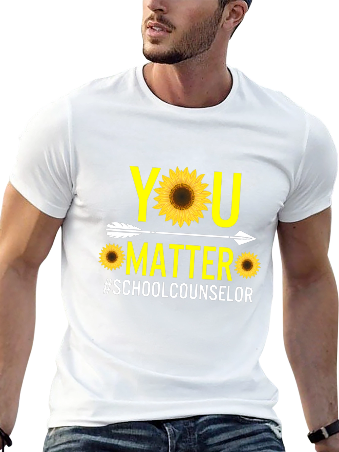 You Matter Sunflower T-Shirt | School Counselor Tee