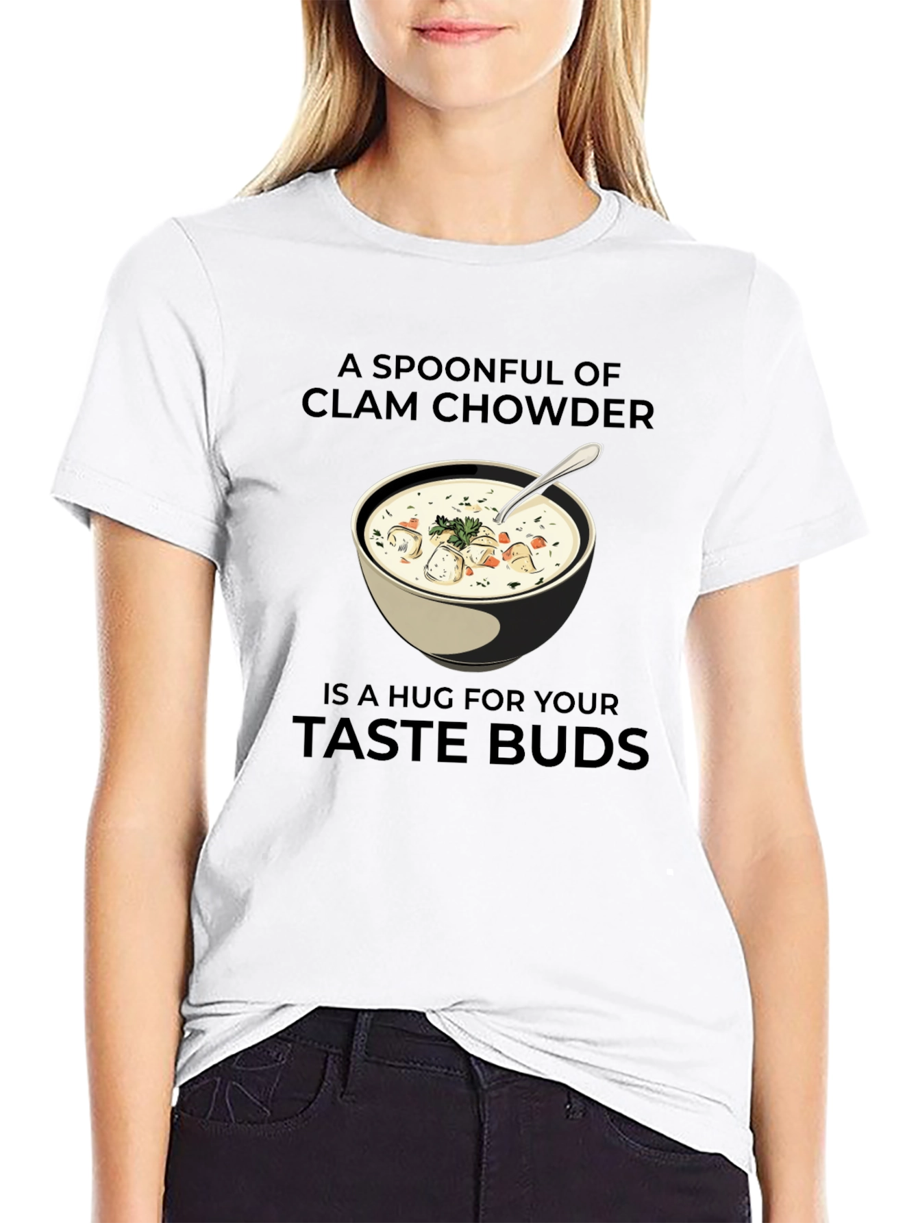 Clam Chowder T-Shirt: A Spoonful of Comfort Food