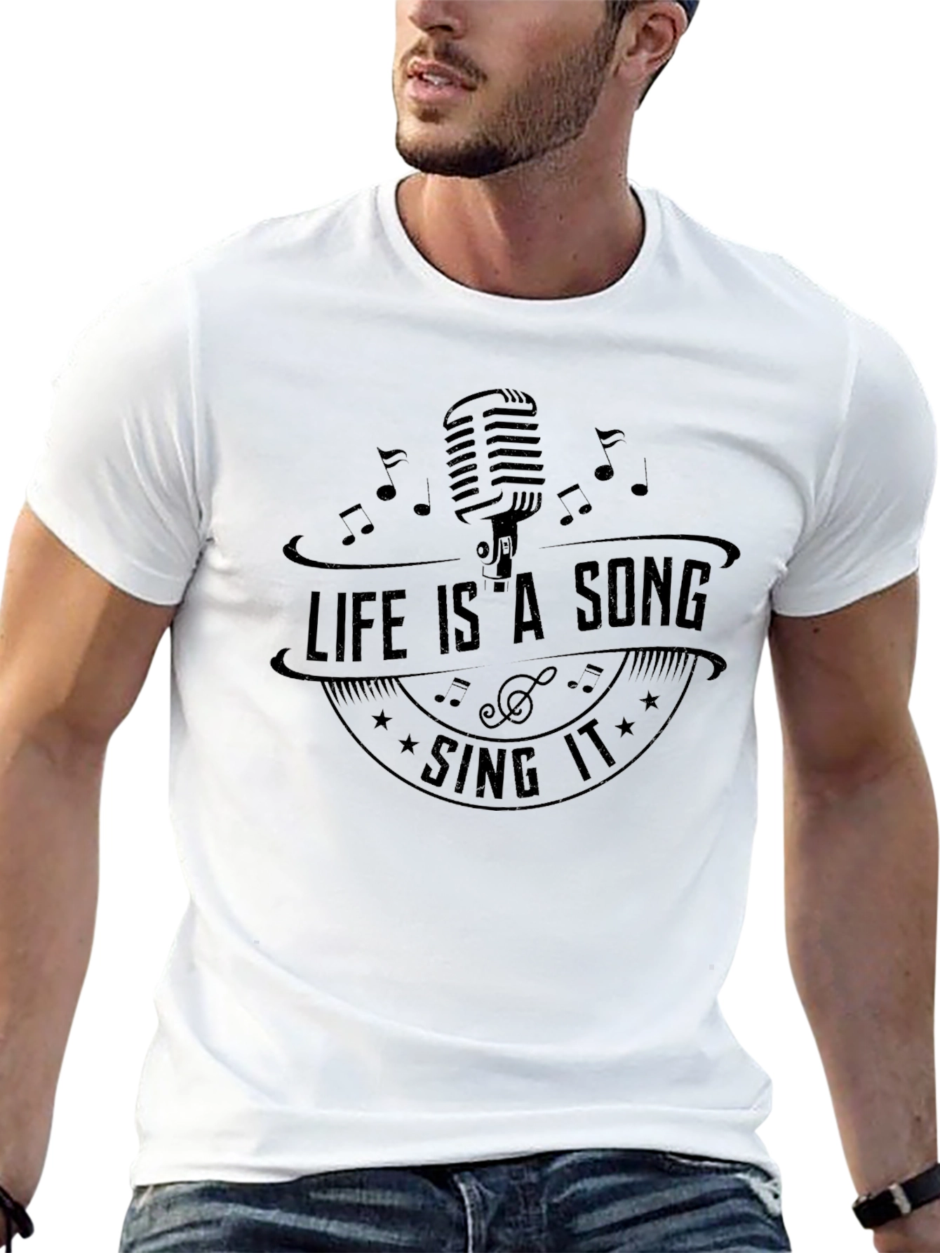 Life Is A Song T-Shirt - Sing It!